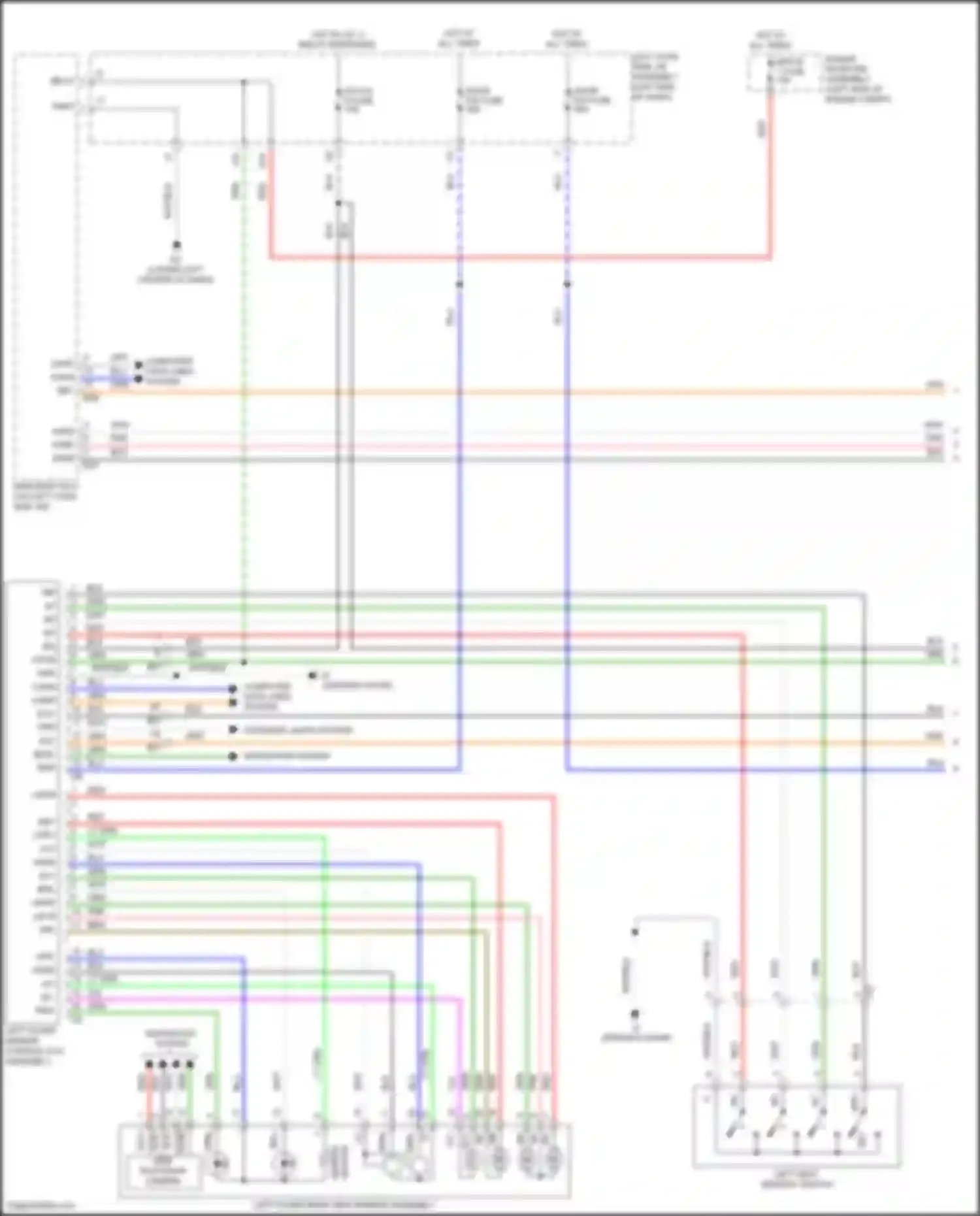 Wiring diagram computer data lines system for Toyota Land Cruiser 200 facelift 2 (2015-2021) (32 of 64)