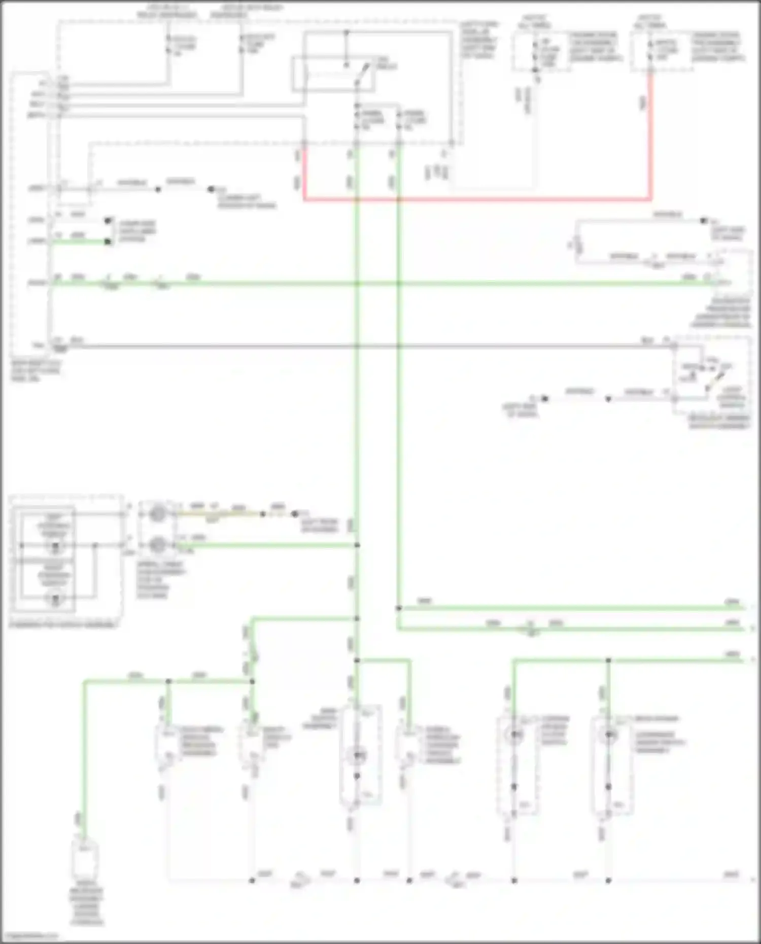 Wiring diagram computer data lines system for Toyota Land Cruiser 200 facelift 2 (2015-2021) (46 of 64)