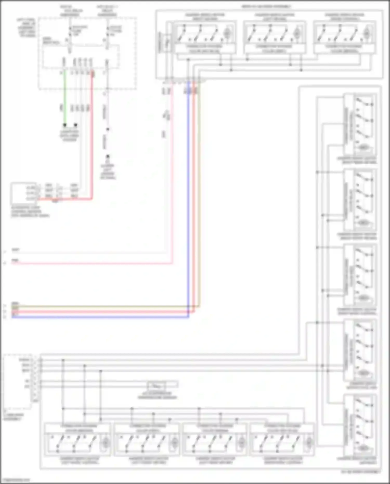Wiring diagram computer data lines system for Toyota Land Cruiser 200 facelift 2 (2015-2021) (13 of 64)
