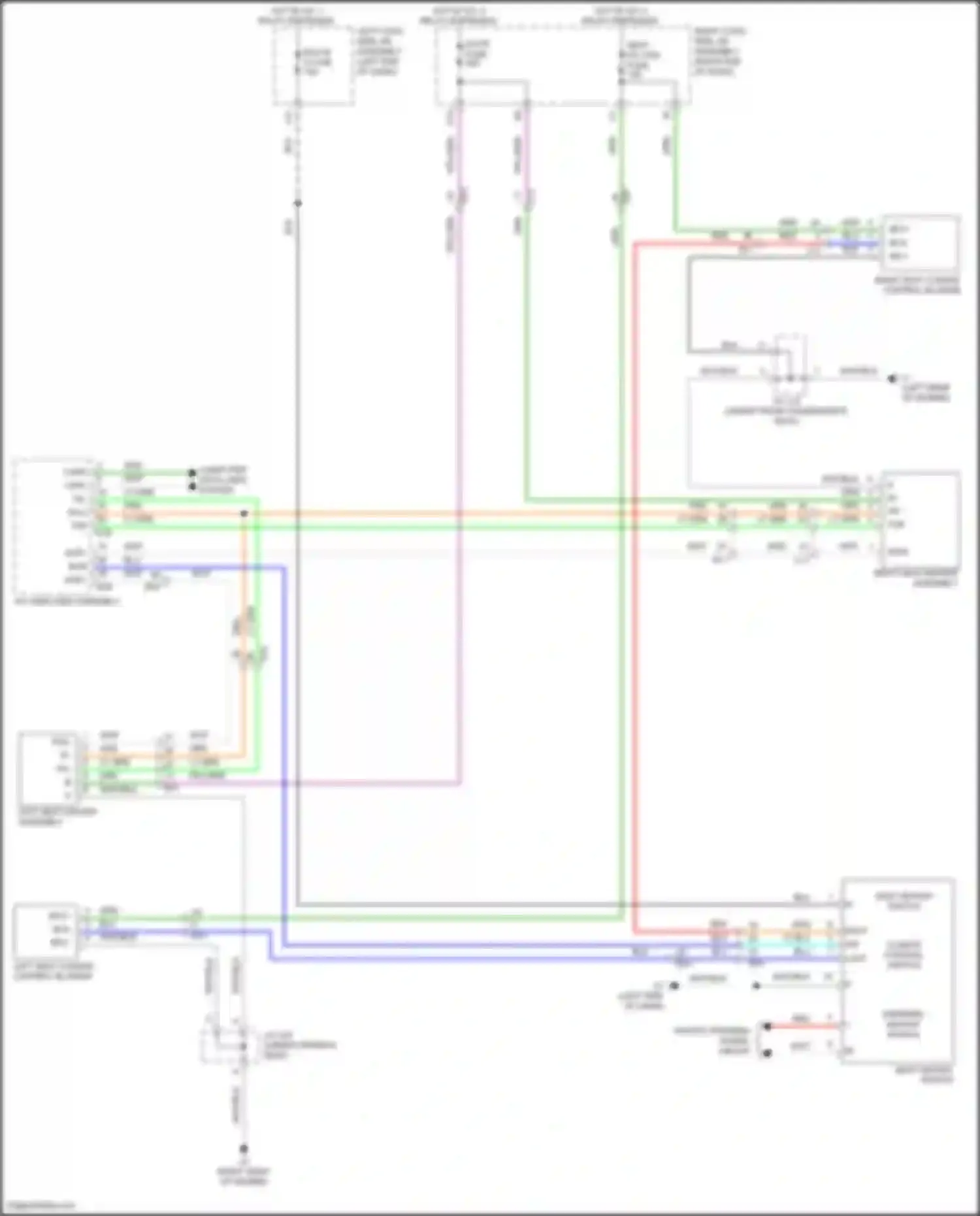 Wiring diagram computer data lines system for Toyota Land Cruiser 200 facelift 2 (2015-2021) (56 of 64)