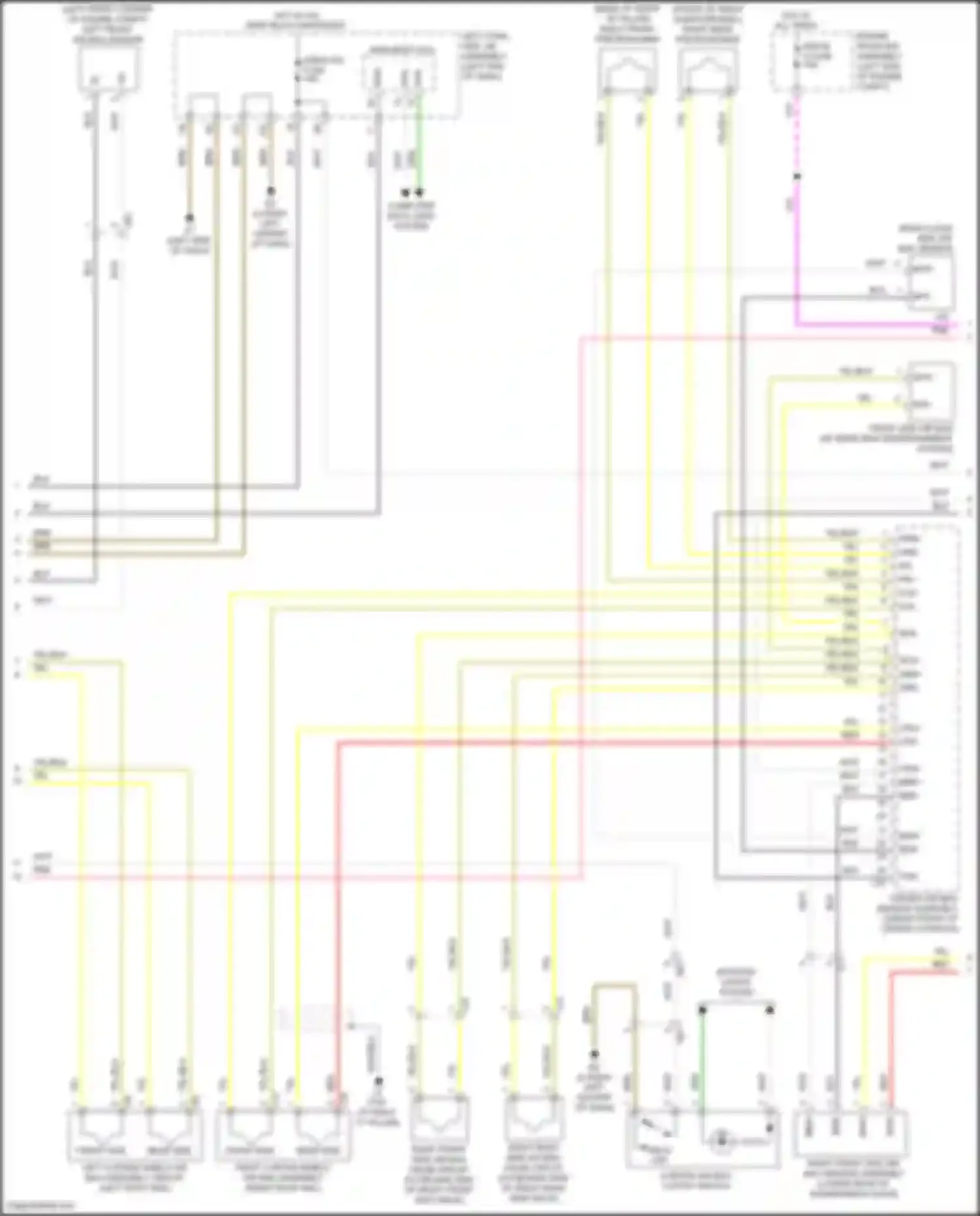 Wiring diagram computer data lines system for Toyota Land Cruiser 200 facelift 2 (2015-2021) (8 of 64)