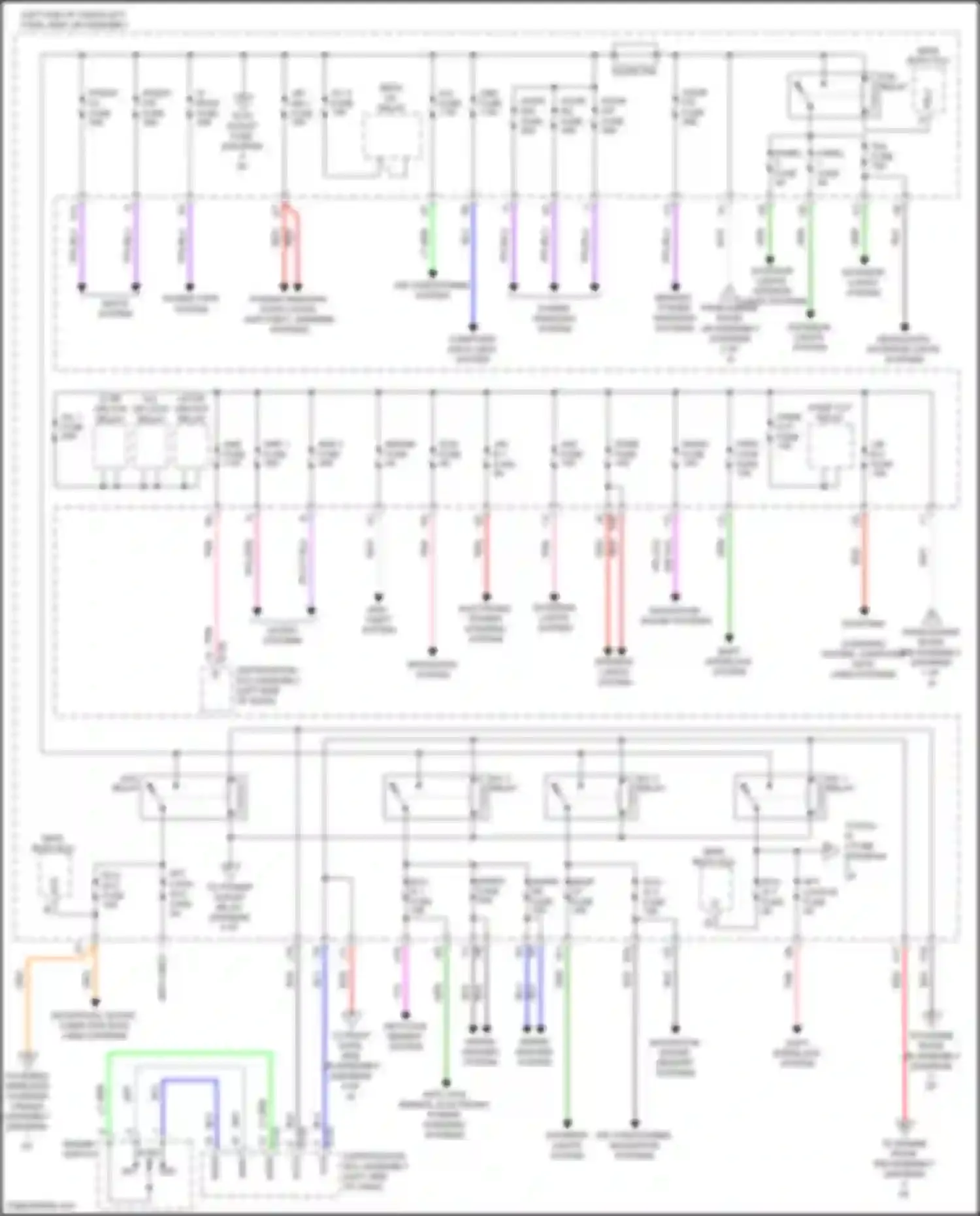 Wiring diagram computer data lines system for Toyota Land Cruiser 200 facelift 2 (2015-2021) (17 of 64)