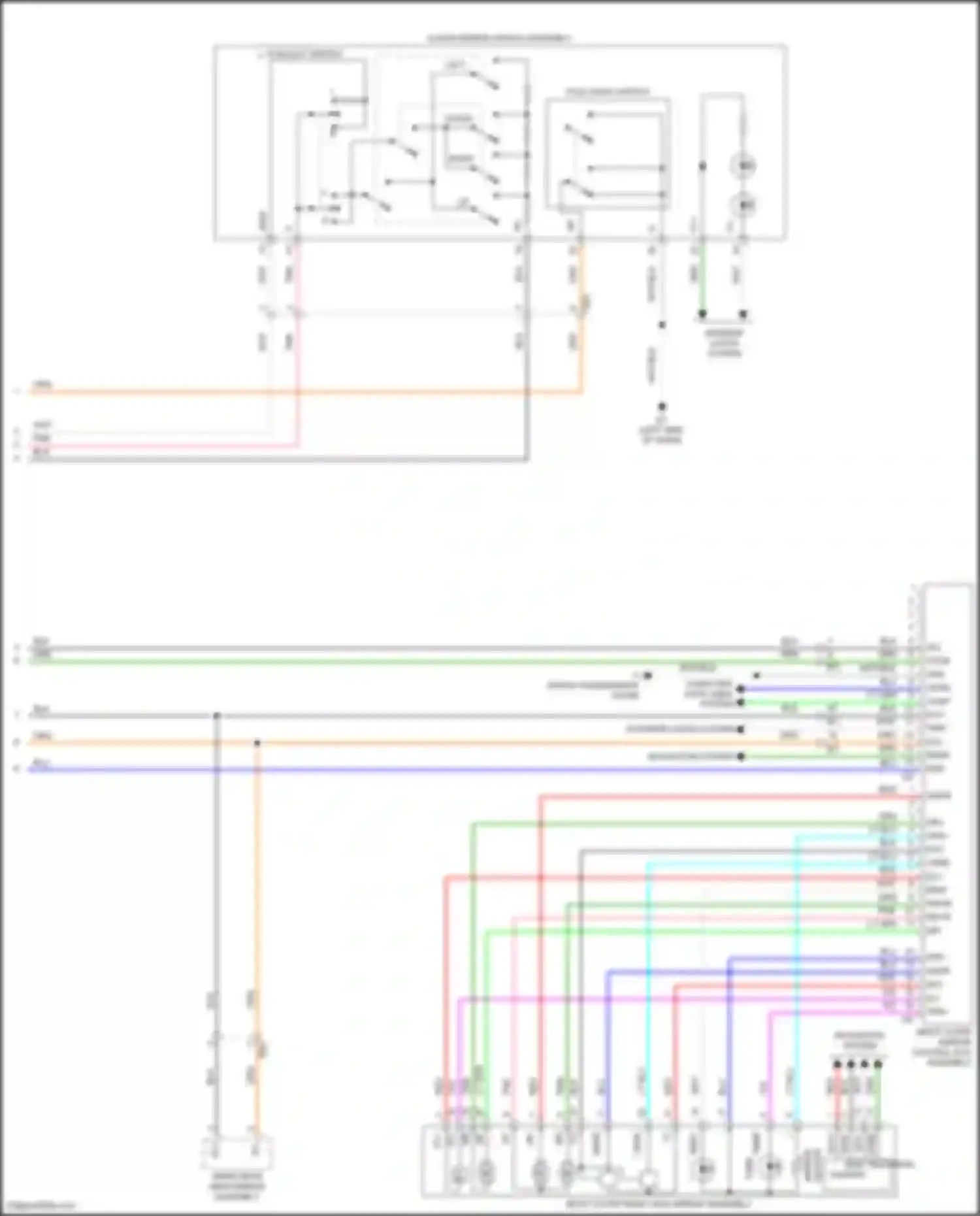 Wiring diagram computer data lines system for Toyota Land Cruiser 200 facelift 2 (2015-2021) (33 of 64)
