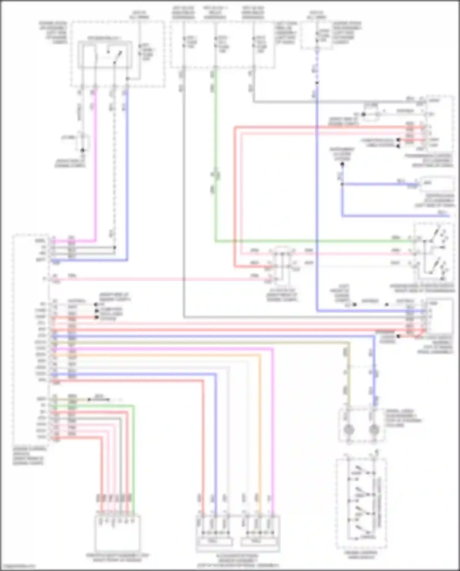 Wiring diagram engine control module for Toyota Land Cruiser 200 facelift 2 (2015-2021) (5 of 9)