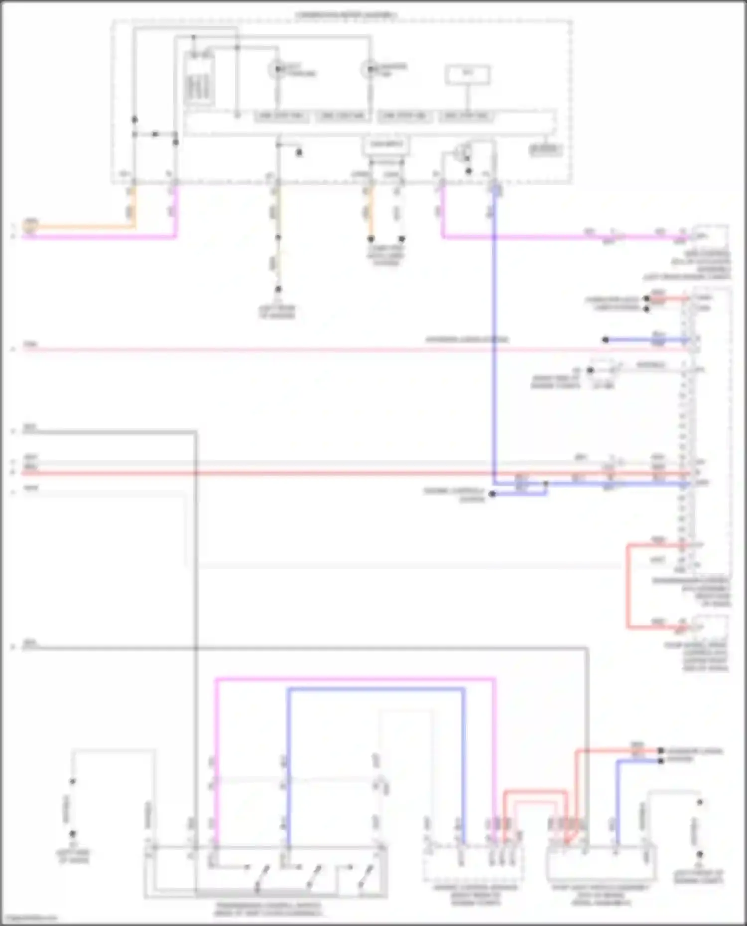 Wiring diagram engine control module for Toyota Land Cruiser 200 facelift 2 (2015-2021) (1 of 9)