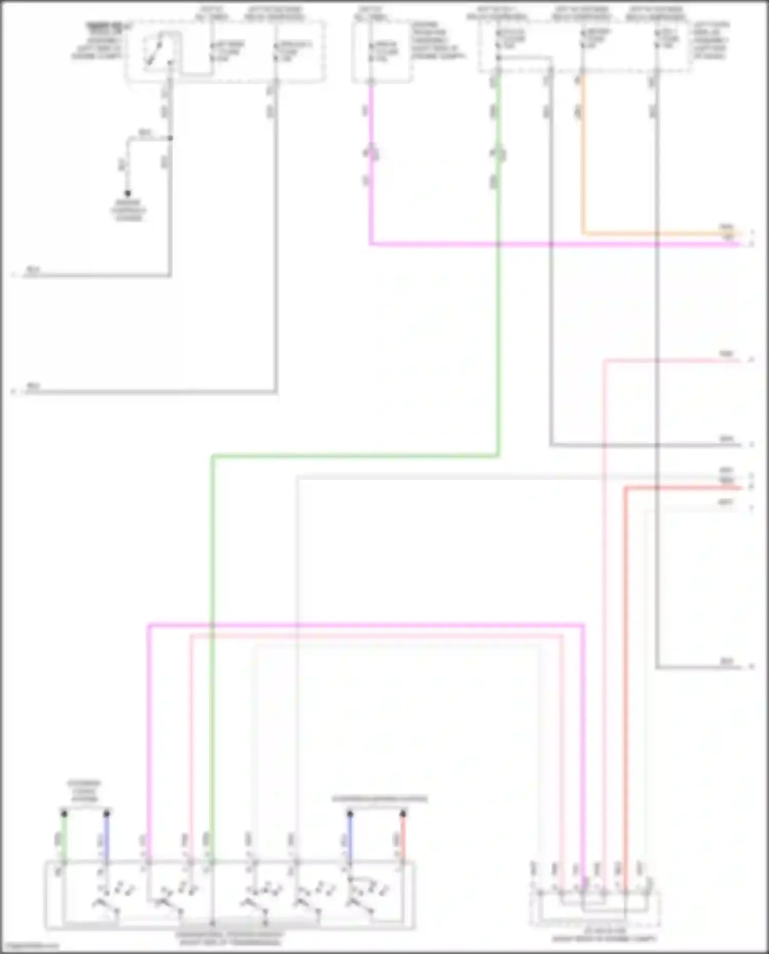 Wiring diagram engine controls system for Toyota Land Cruiser 200 facelift 2 (2015-2021) (1 of 6)