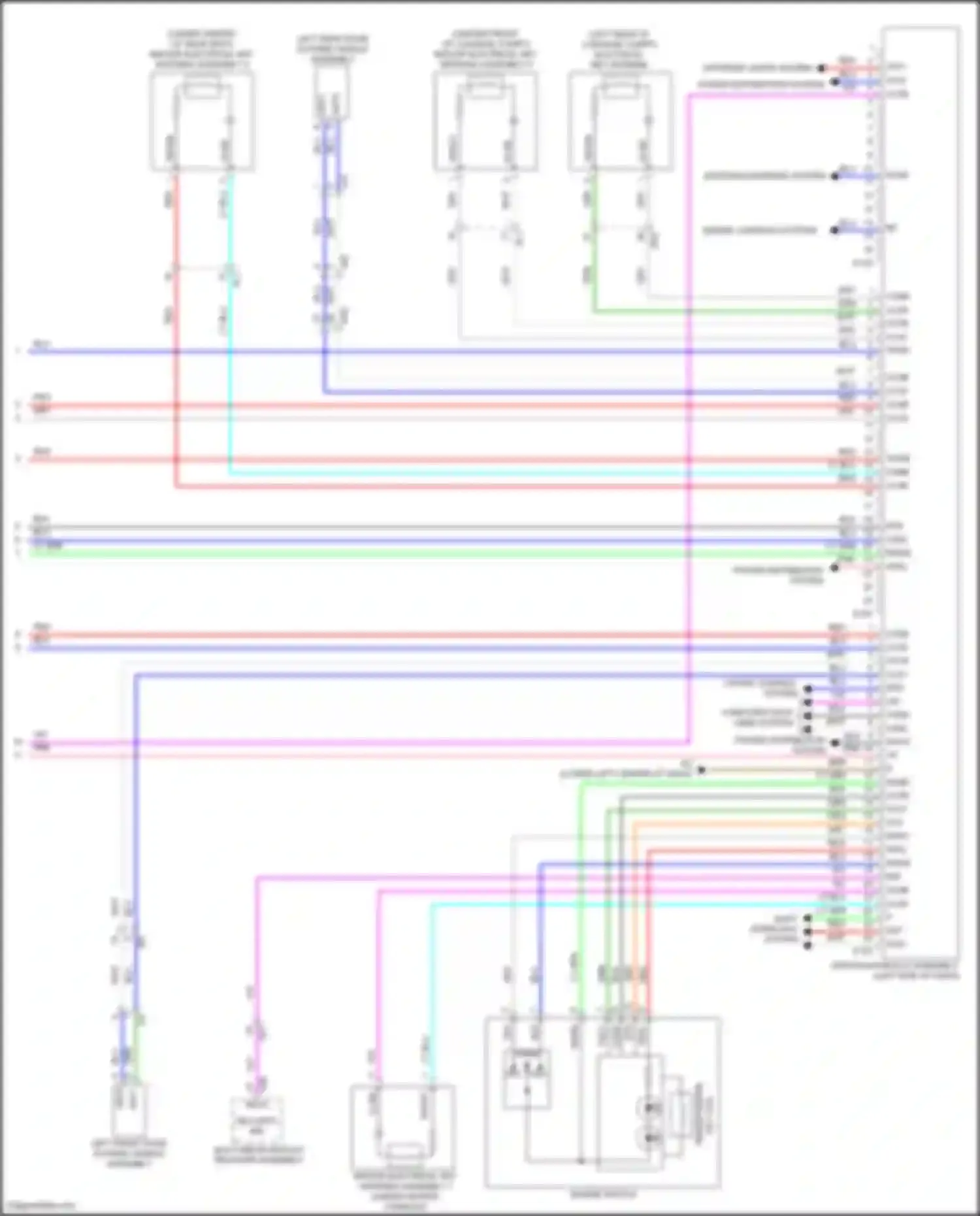 Wiring diagram engine controls system for Toyota Land Cruiser 200 facelift 2 (2015-2021) (3 of 6)