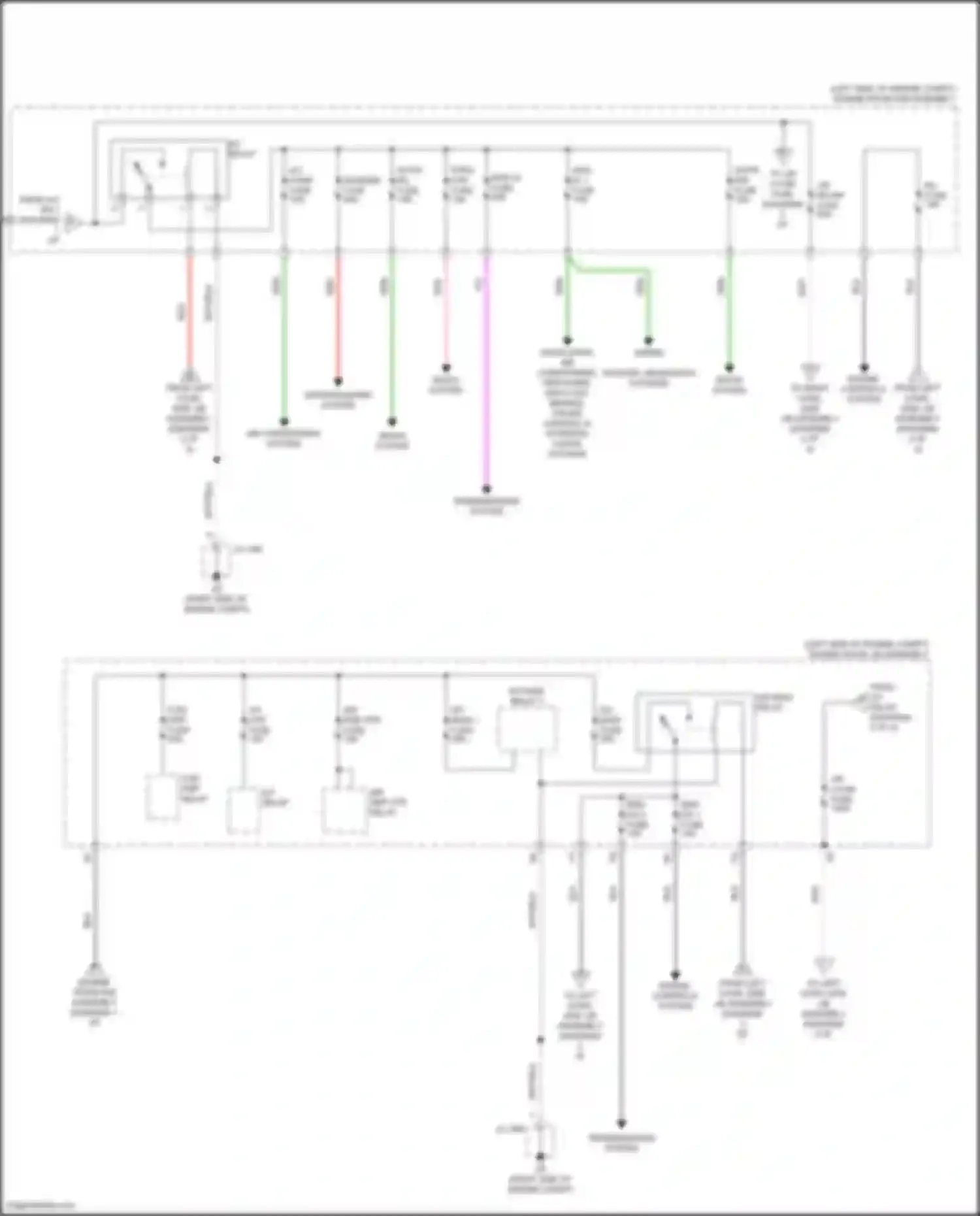 Wiring diagram engine controls system for Toyota Land Cruiser 200 facelift 2 (2015-2021) (5 of 6)
