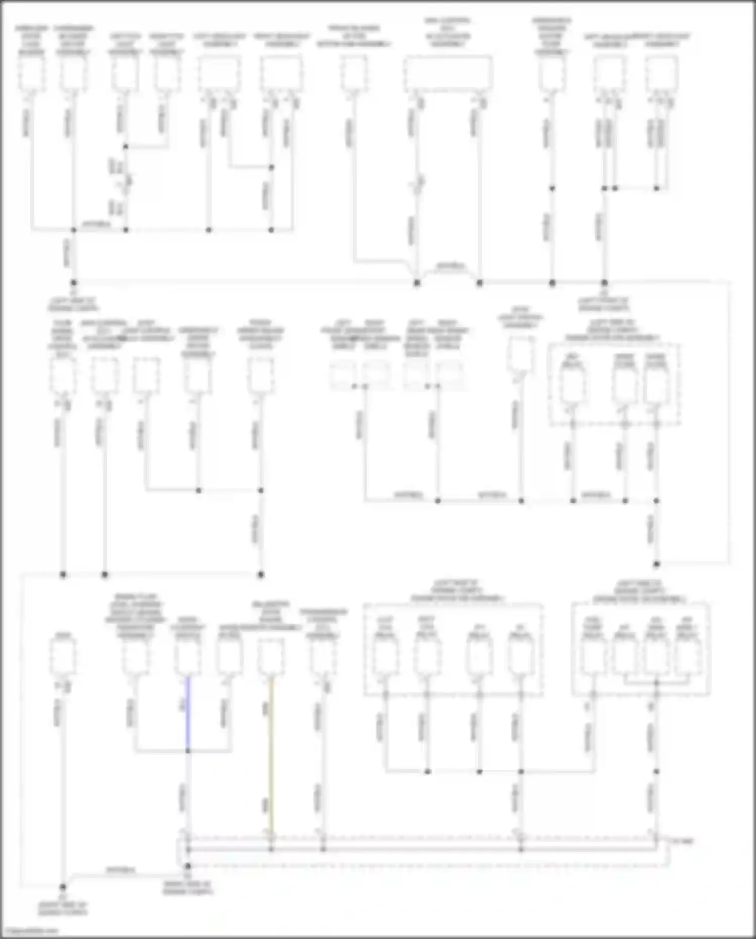Wiring diagram left front speed sensor shield for Toyota Land Cruiser 200 facelift 2 (2015-2021) (1 of 1)