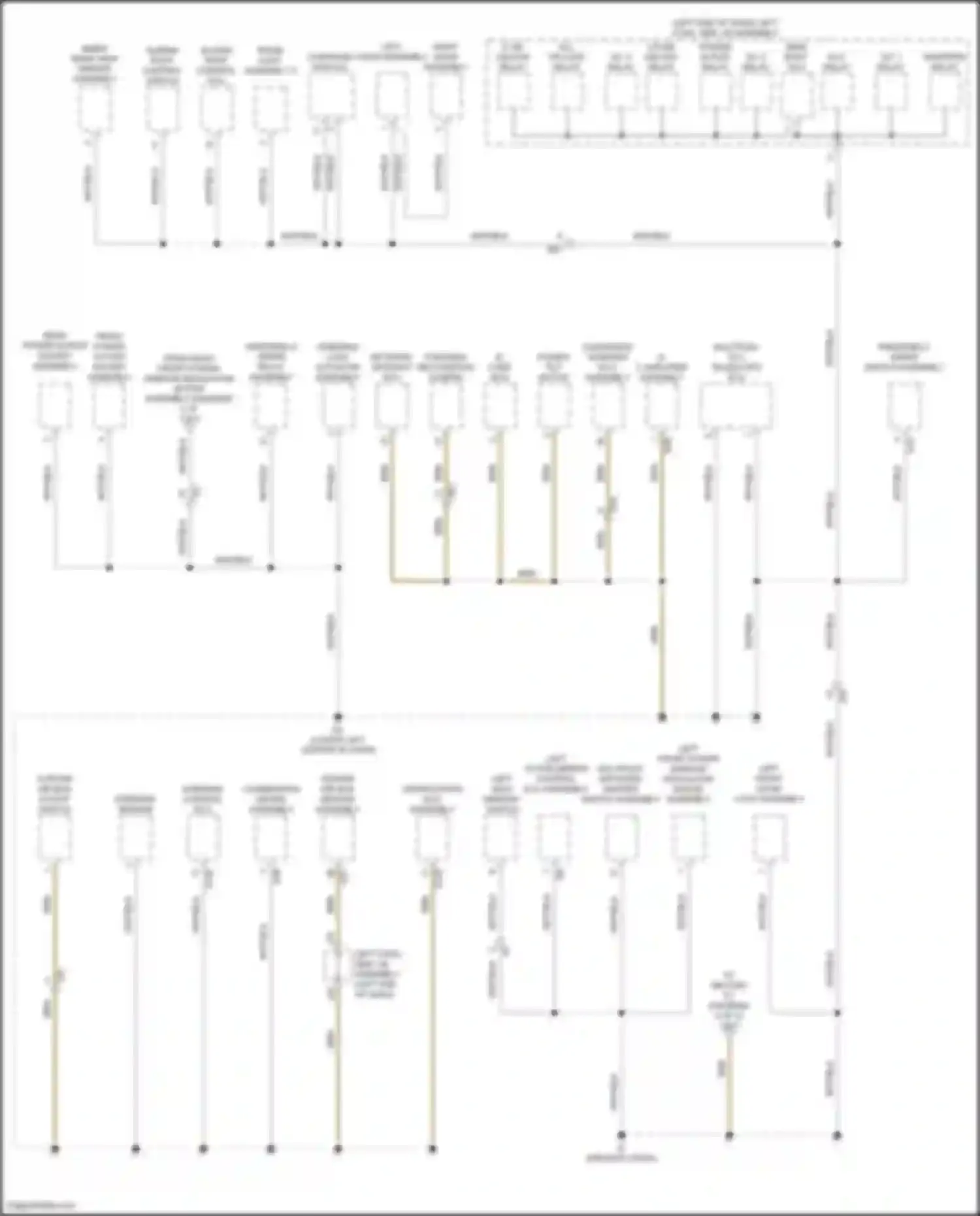 Wiring diagram left seat memory switch for Toyota Land Cruiser 200 facelift 2 (2015-2021) (1 of 4)