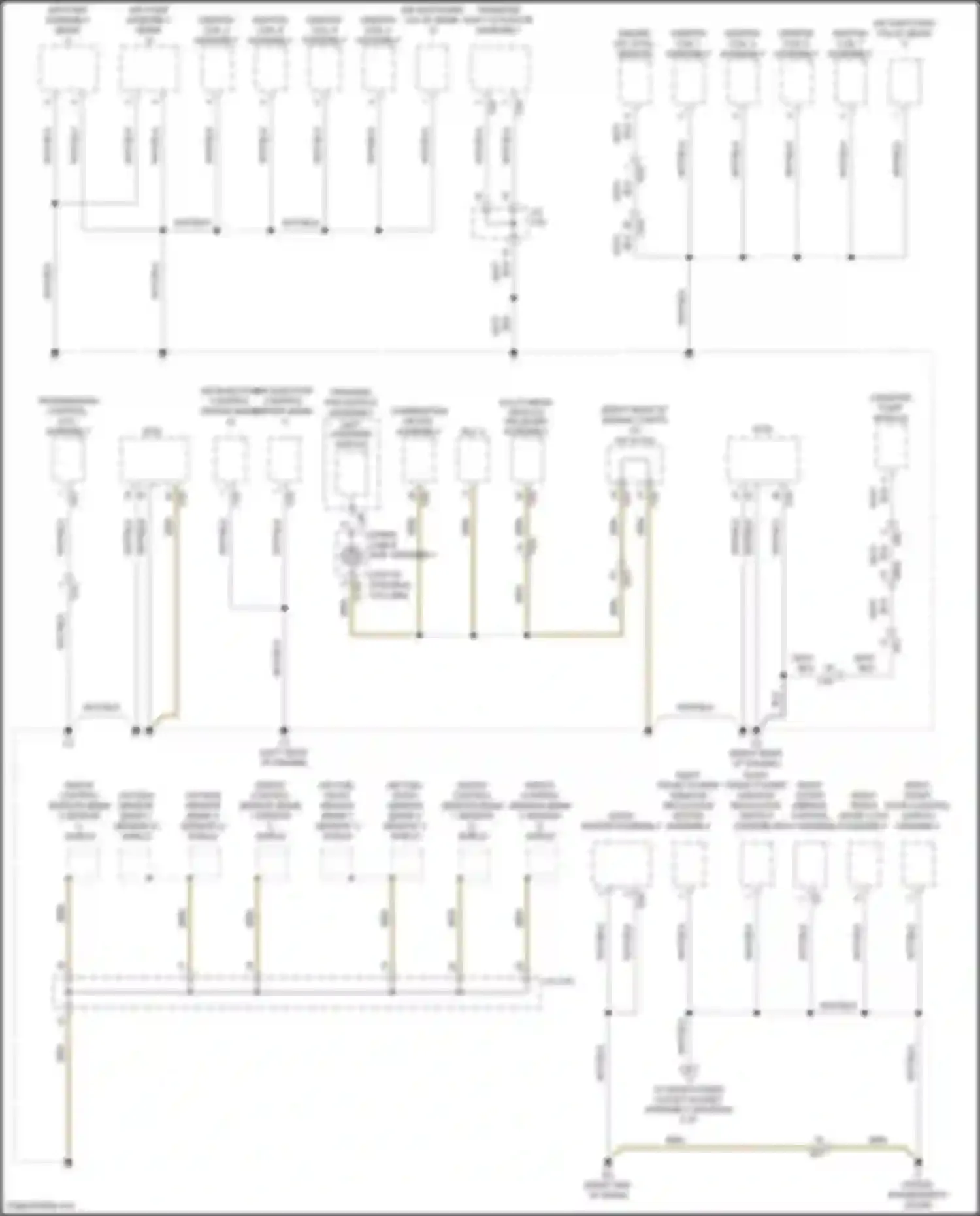 Wiring diagram right front power window regulator switch assembly for Toyota Land Cruiser 200 facelift 2 (2015-2021) (1 of 2)
