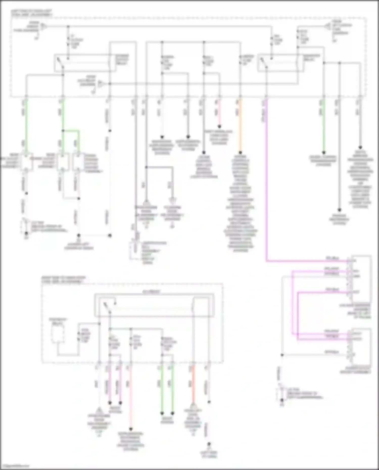 Wiring diagram shift interlock, computer data lines systems for Toyota Land Cruiser 200 facelift 2 (2015-2021) (1 of 1)