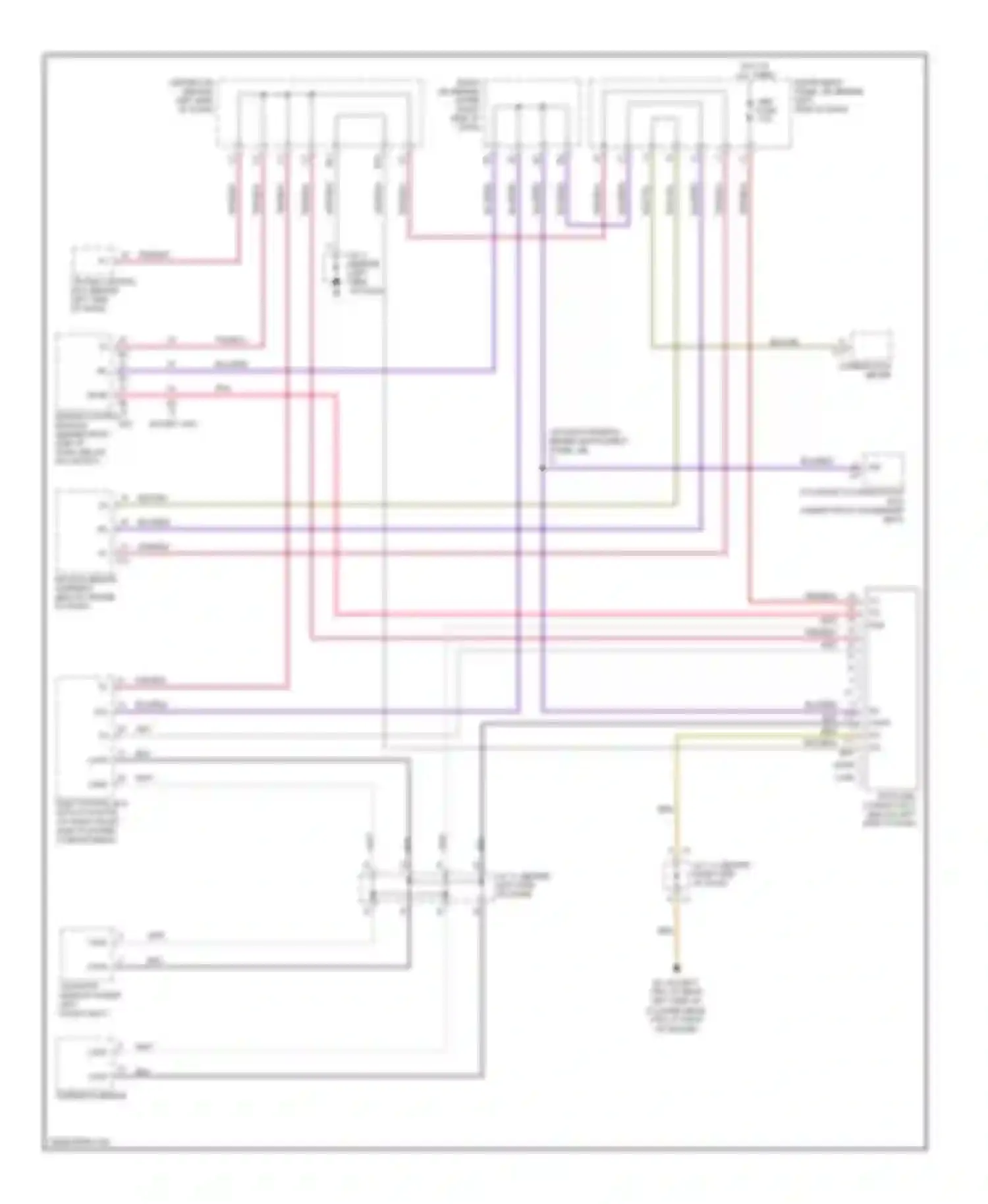 Matrix Toyota E130 (2002-2008): Computer data lines circuit