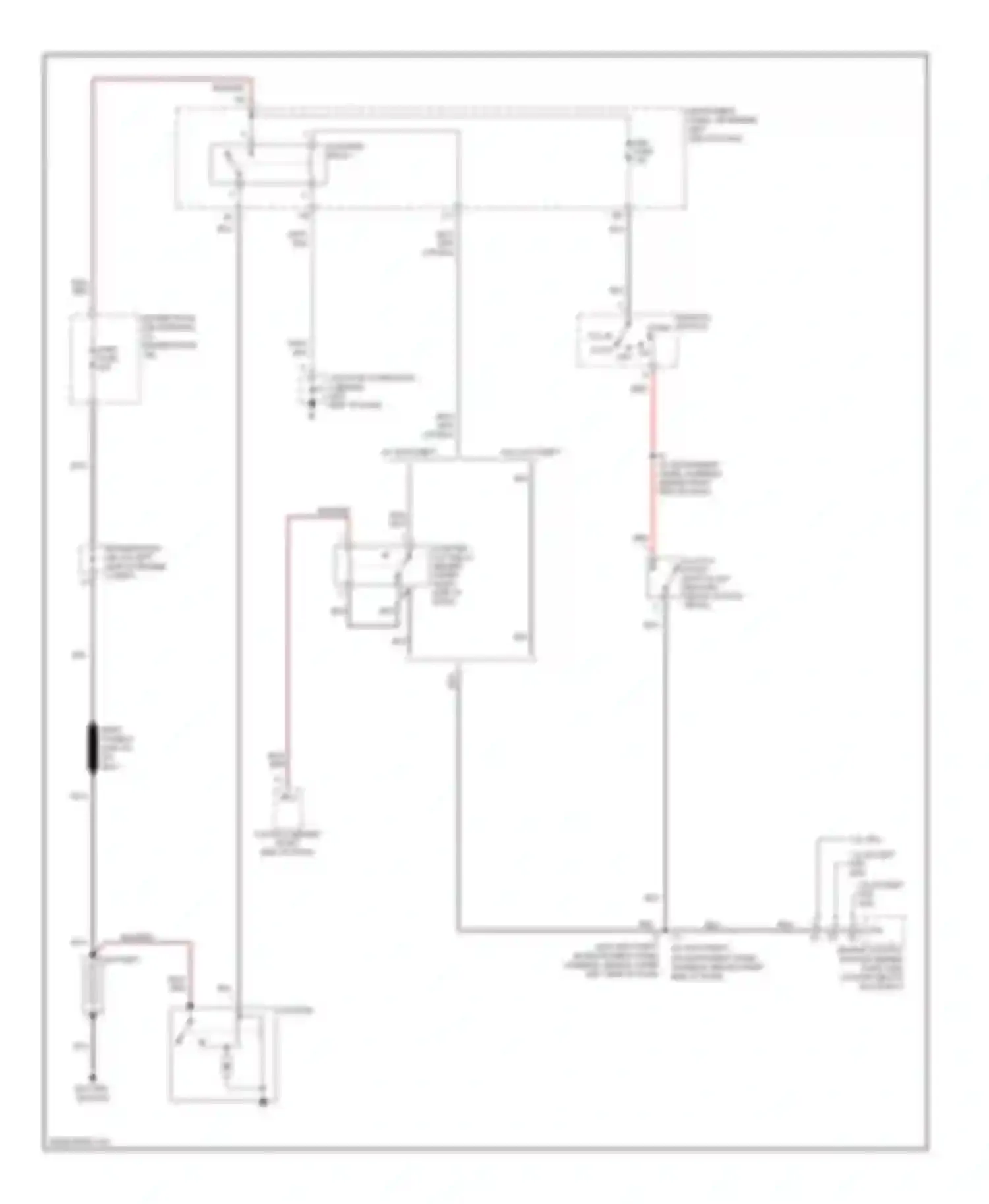 Wiring diagram 1.8l except xrs, for Toyota Matrix E130 (2002-2008) (2 of 2)
