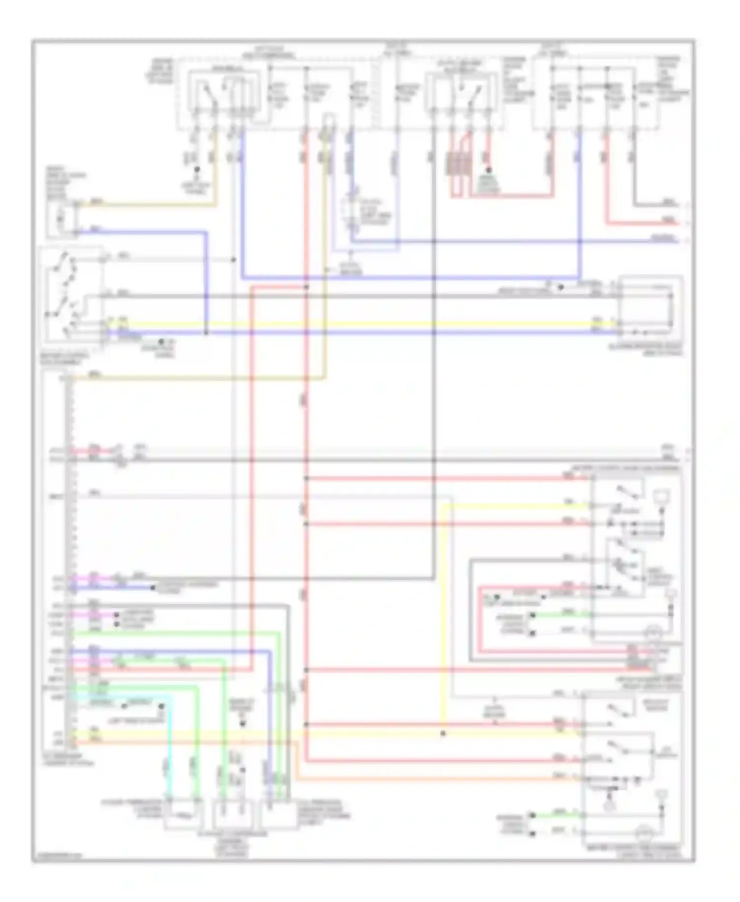 Matrix Toyota E140 (2008-2014): 2.4l, manual a/c circuit (1 of 2)