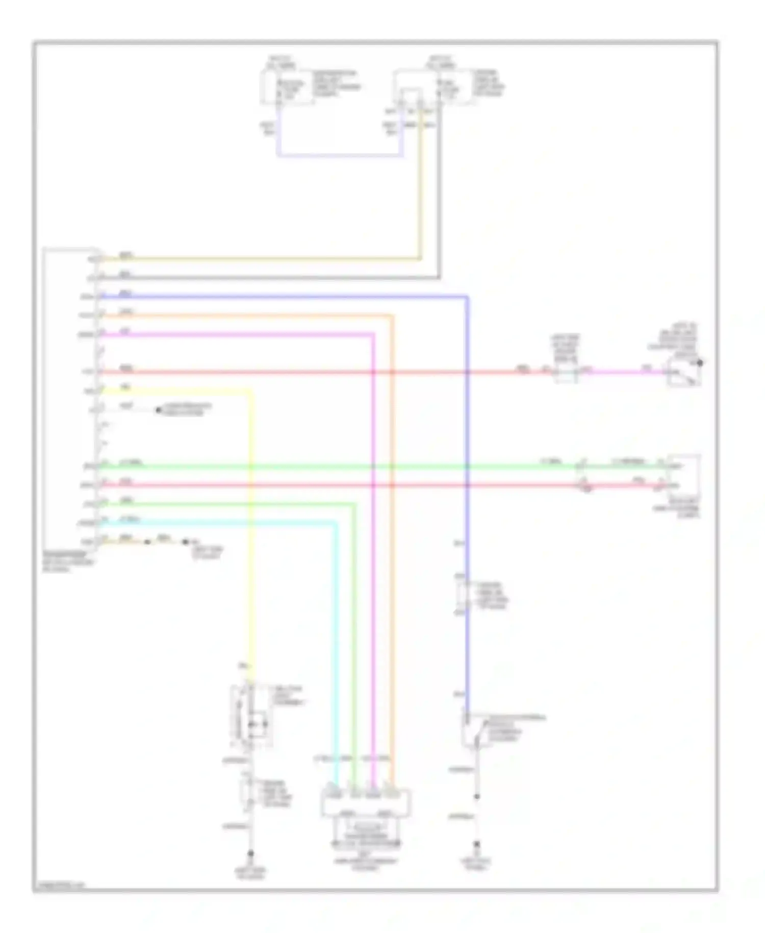 Matrix Toyota E140 (2008-2014): Immobilizer circuit