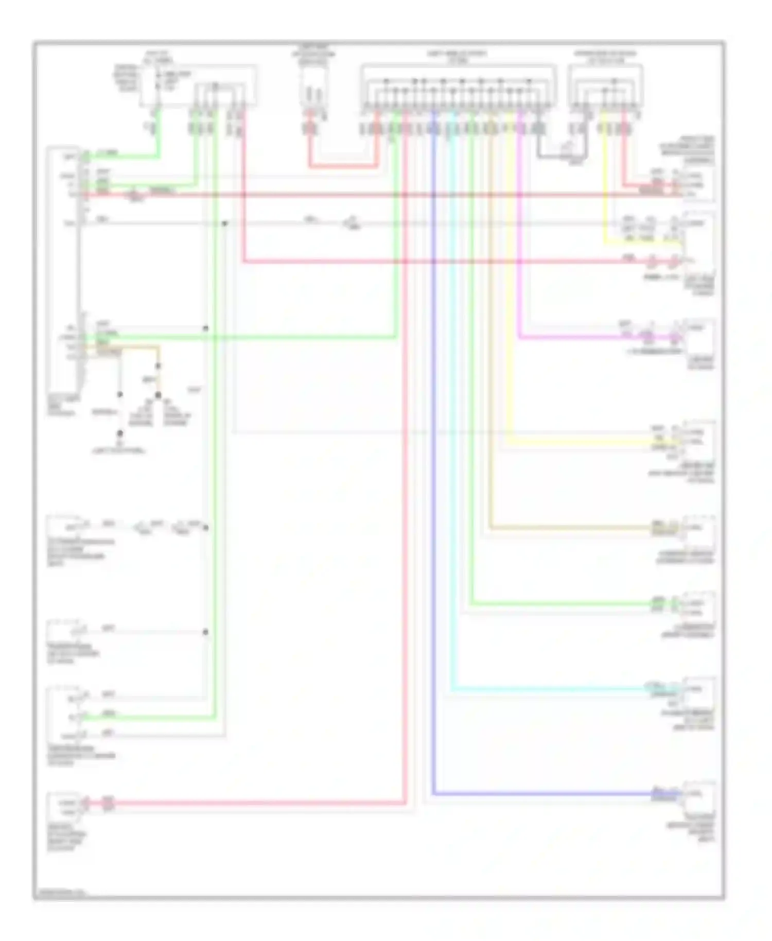 Matrix Toyota E140 (2008-2014): Computer data lines circuit