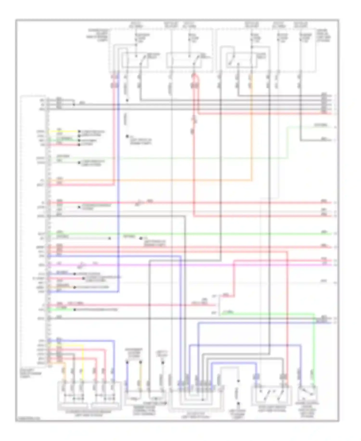 Matrix Toyota E140 (2008-2014): Wiring diagram engine performance 1.8l (1 of 4)