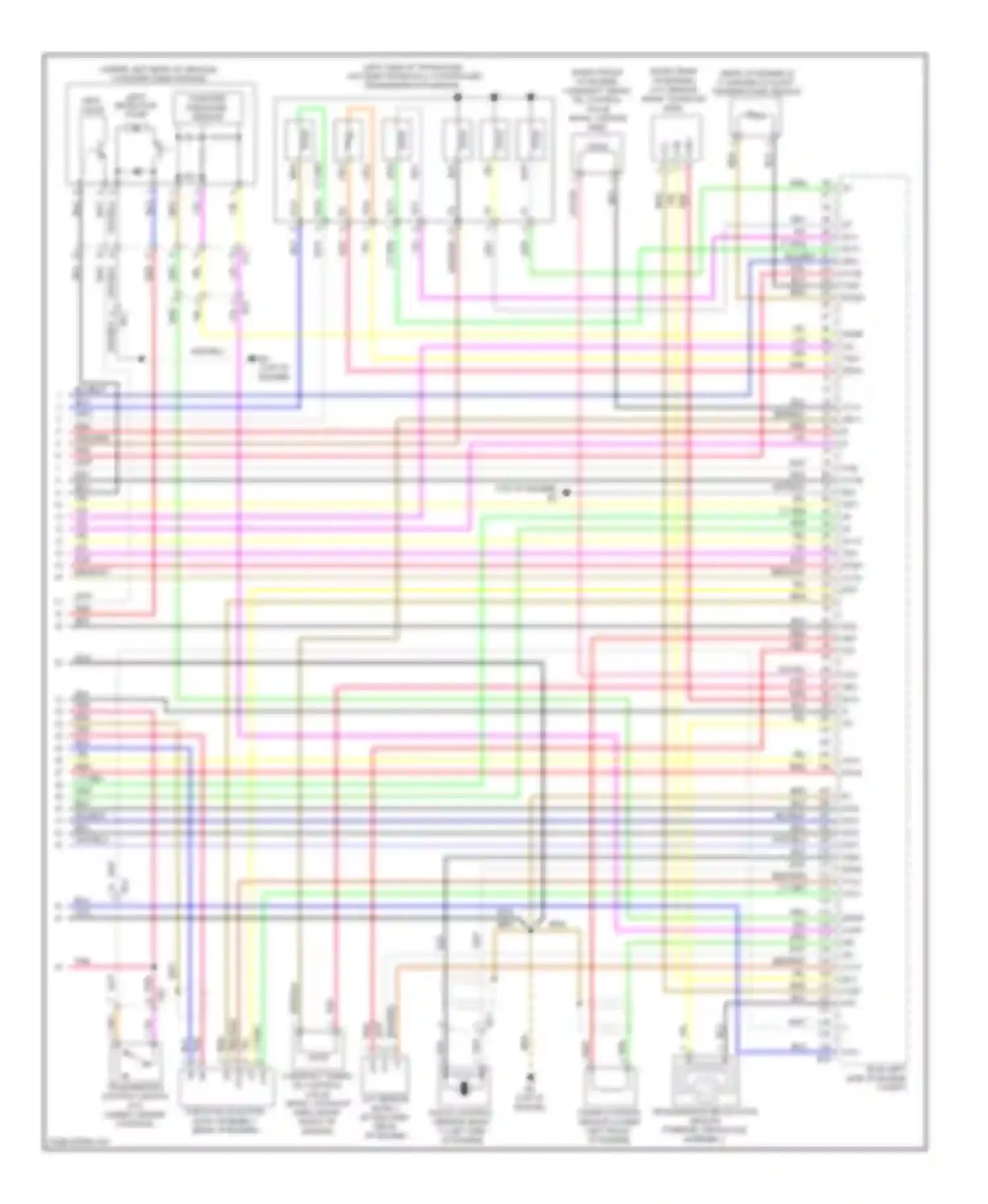 Matrix Toyota E140 (2008-2014): Wiring diagram engine performance 1.8l (4 of 4)