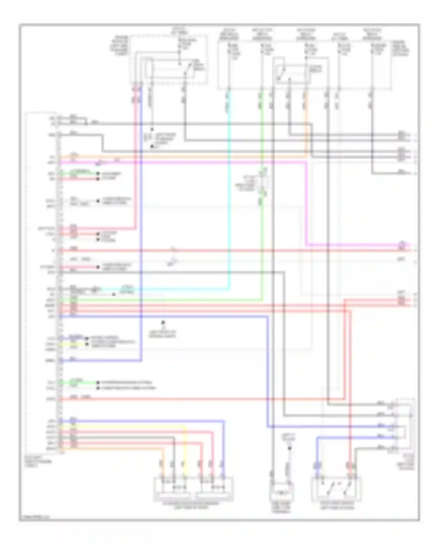 Matrix Toyota E140 (2008-2014): Wiring diagram engine performance 2.4l (1 of 4)