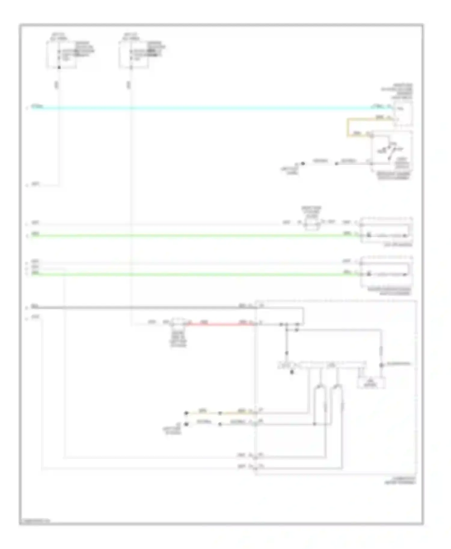 Matrix Toyota E140 (2008-2014): Instrument illumination circuit (2 of 2)