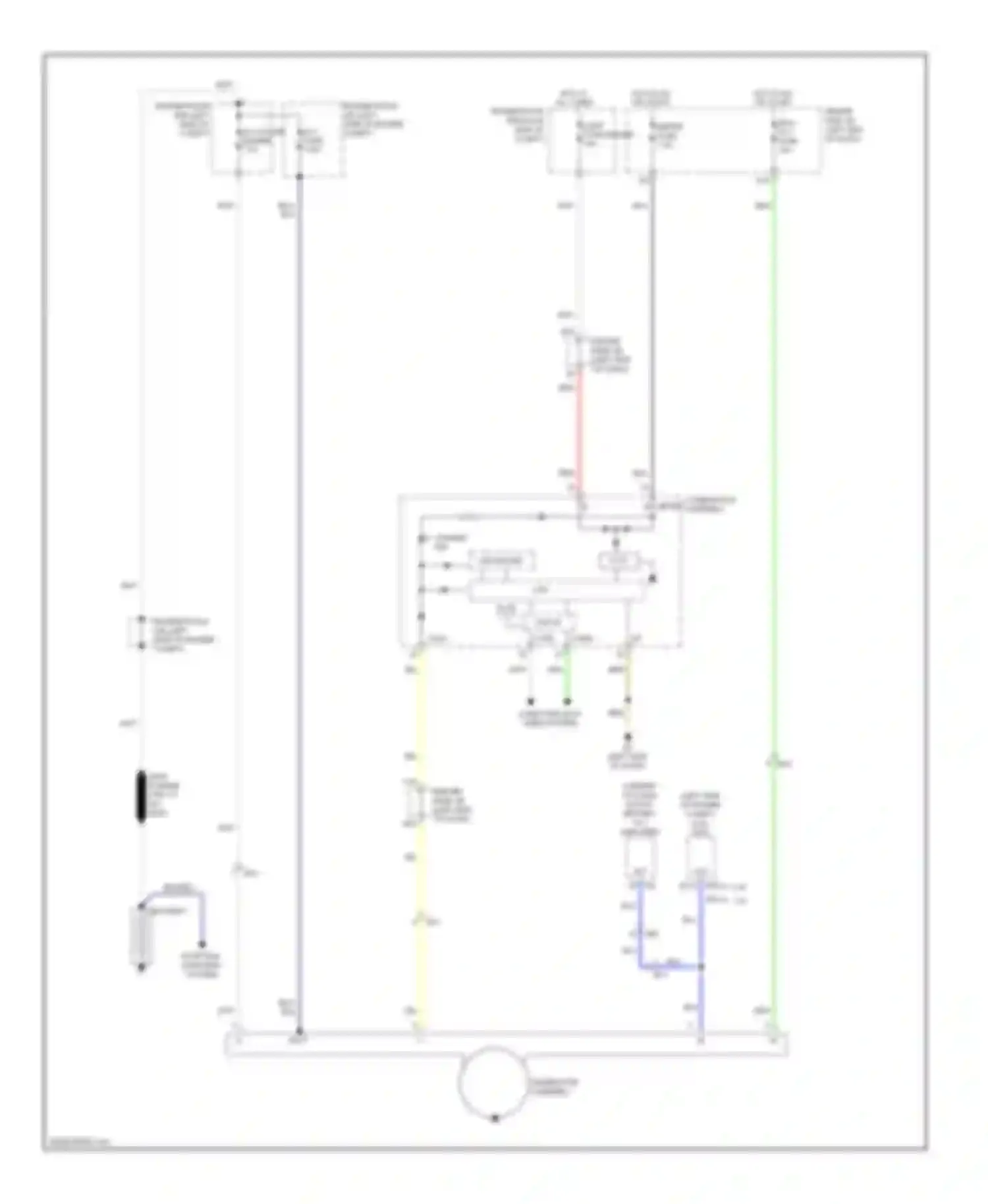 Matrix Toyota E140 (2008-2014): Charging circuit