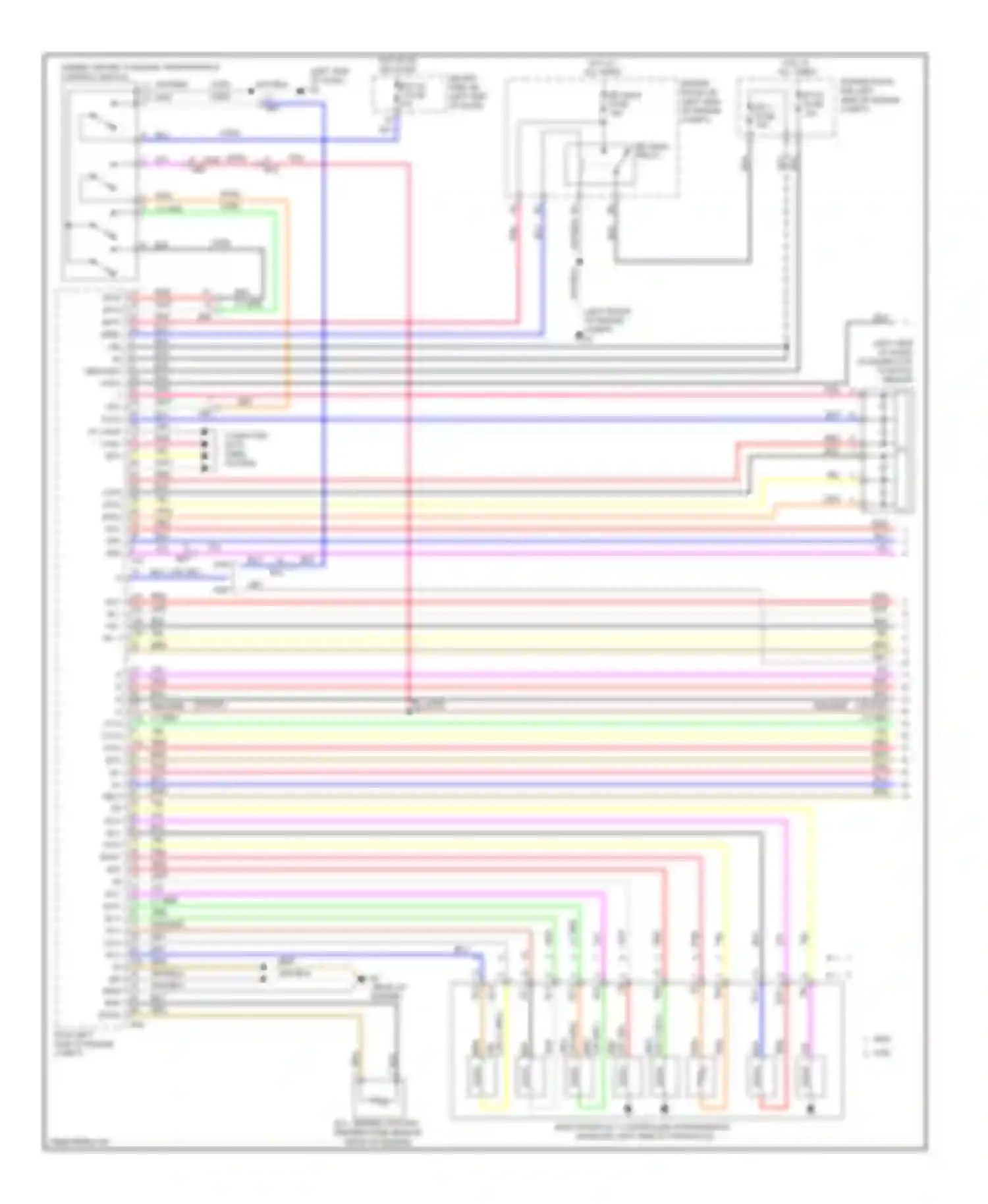Matrix Toyota E140 (2008-2014): 2.4l, a/t circuit (1 of 2)