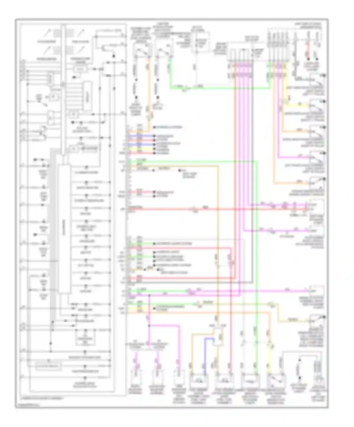 Wiring diagram abs ind. for Toyota Matrix E140 (2008-2014) (2 of 2)