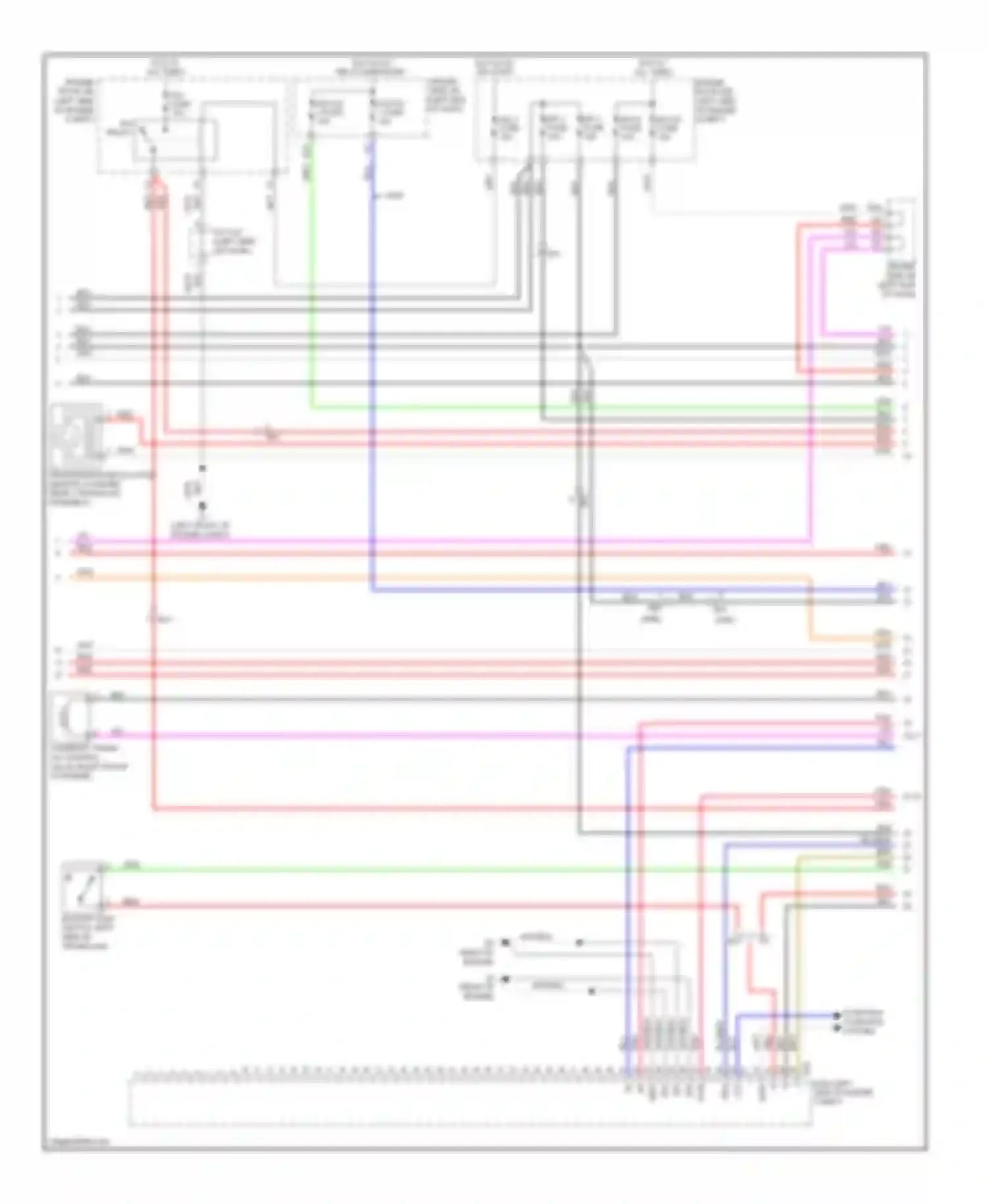 Wiring diagram a/t m/t for Toyota Matrix E140 (2008-2014) (1 of 2)