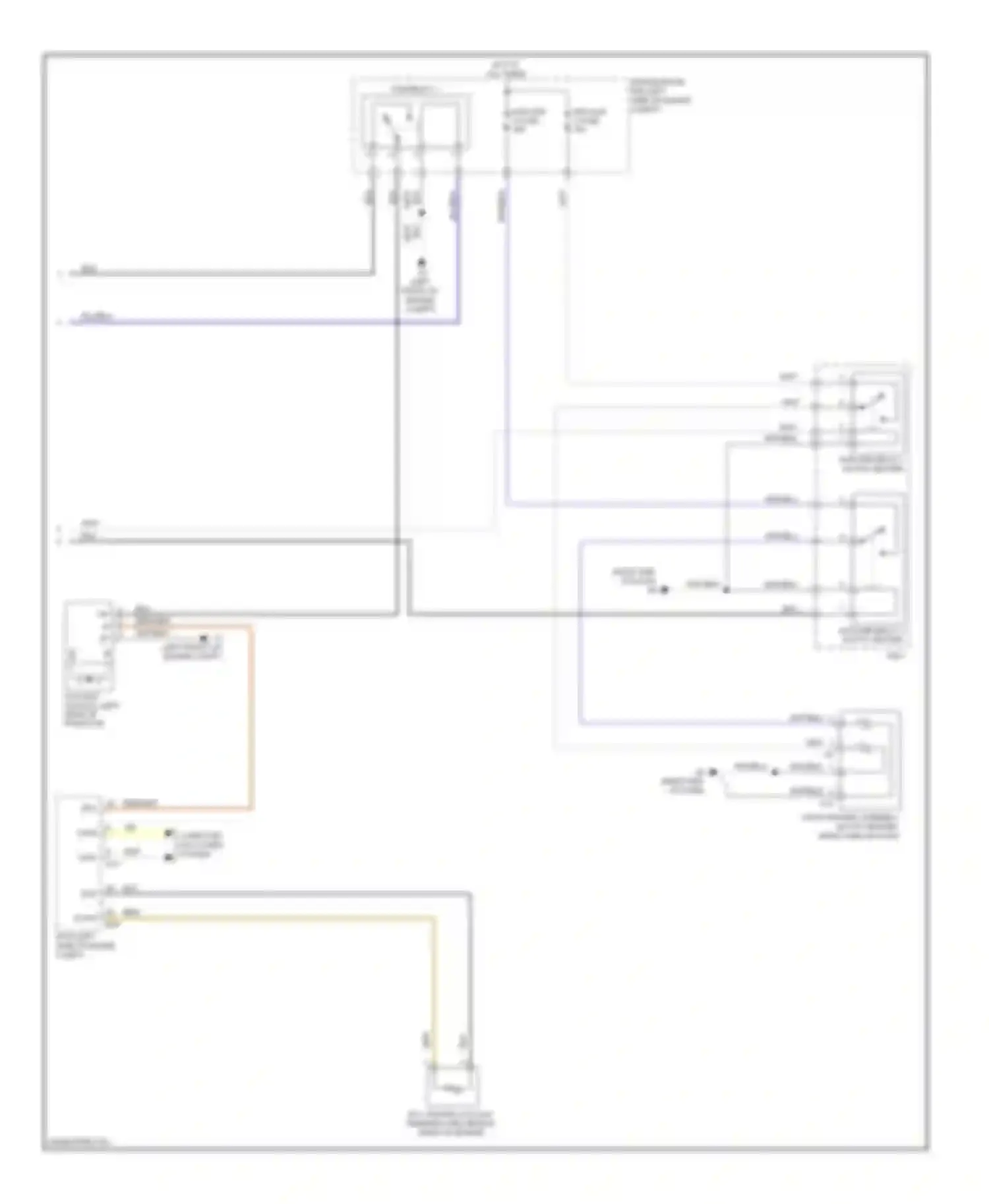 Wiring diagram wht/ blk for Toyota Matrix E140 (2008-2014) (2 of 4)