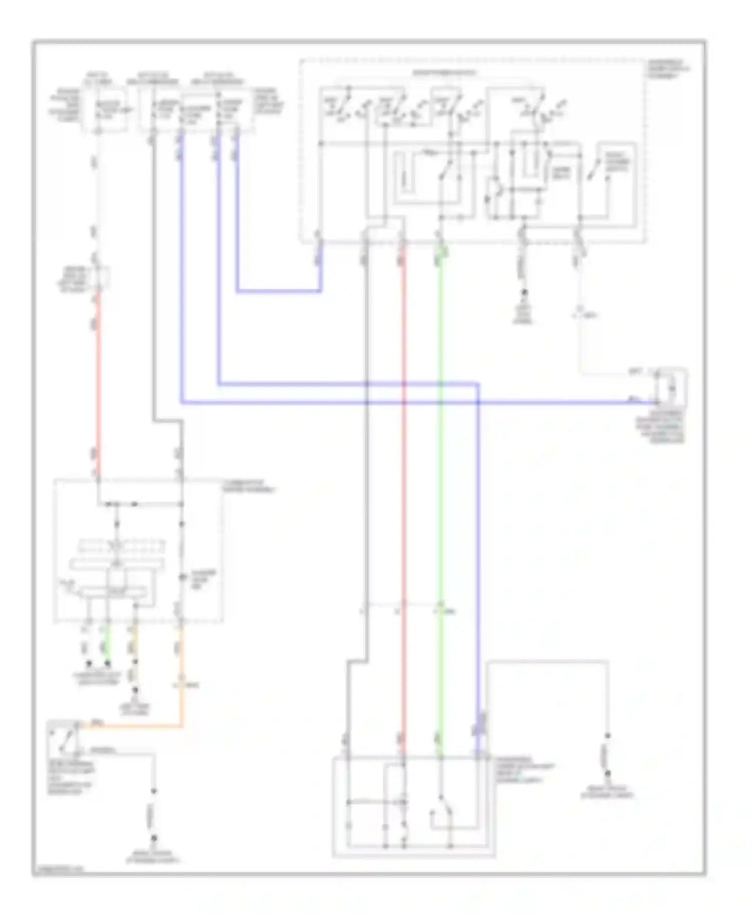Wiring diagram wht/blk for Toyota Matrix E140 (2008-2014) (52 of 54)