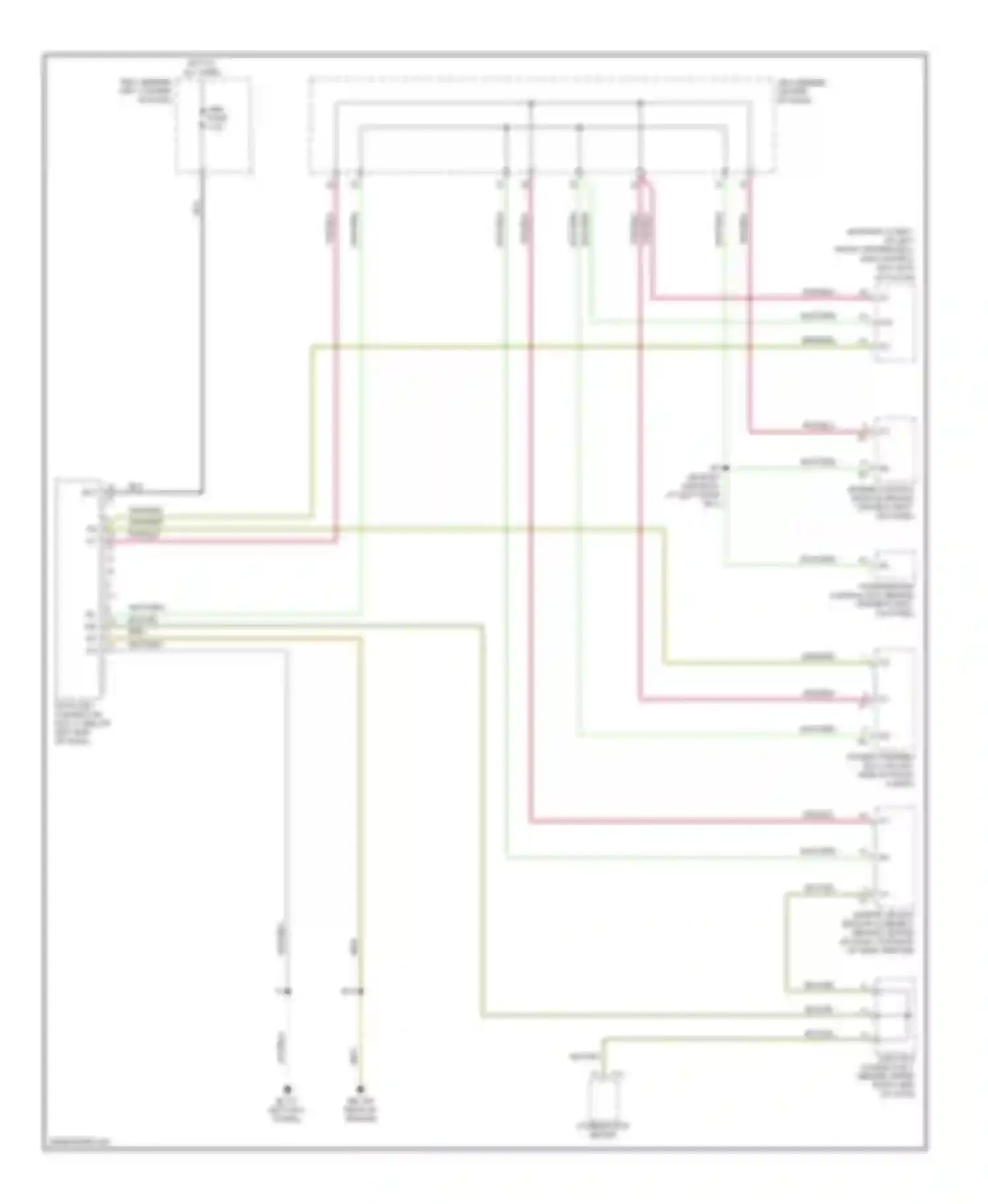 MR2 Toyota W30 (1999-2007): Computer data lines circuit