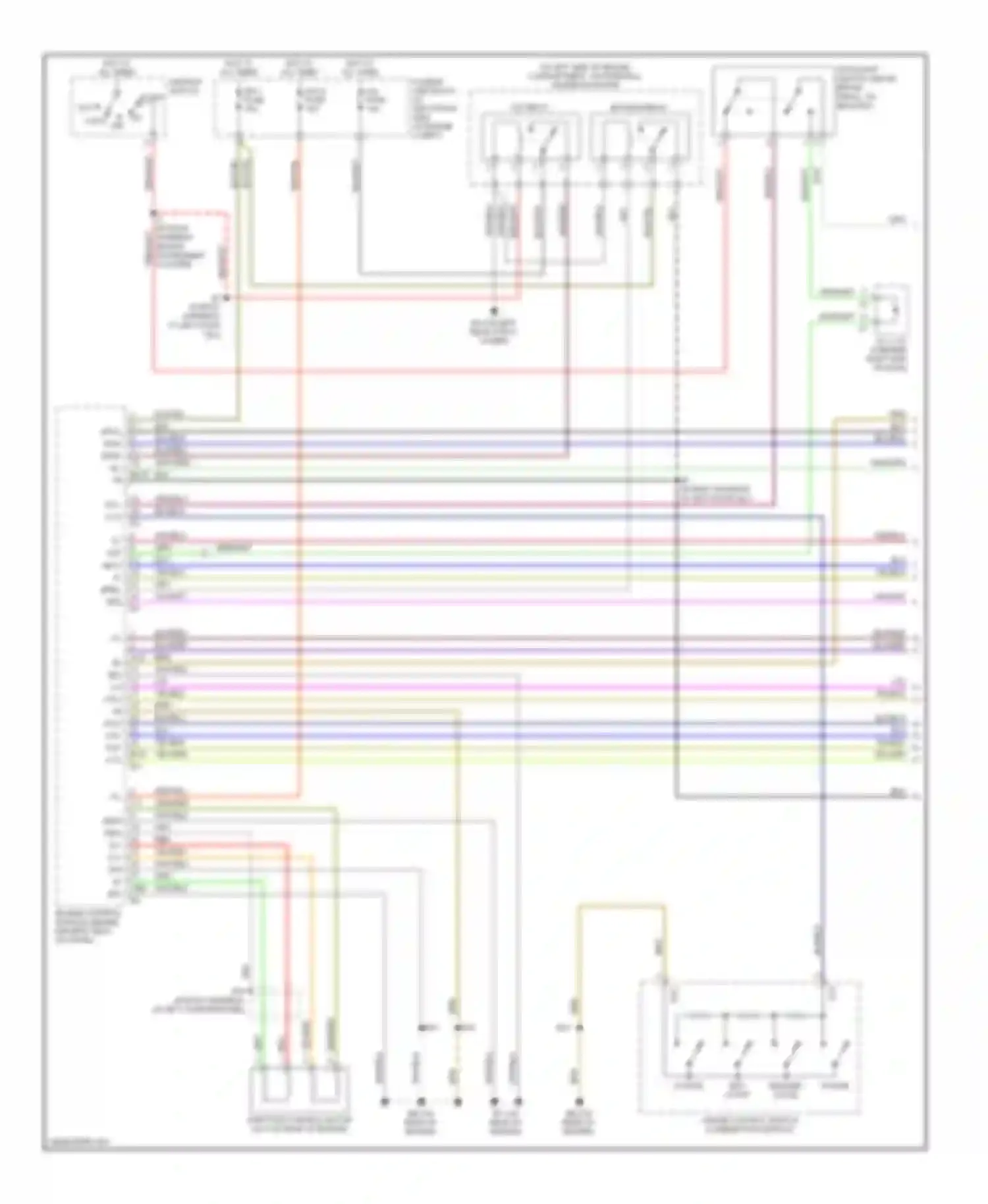 MR2 Toyota W30 (1999-2007): Cruise control circuit (1 of 2)