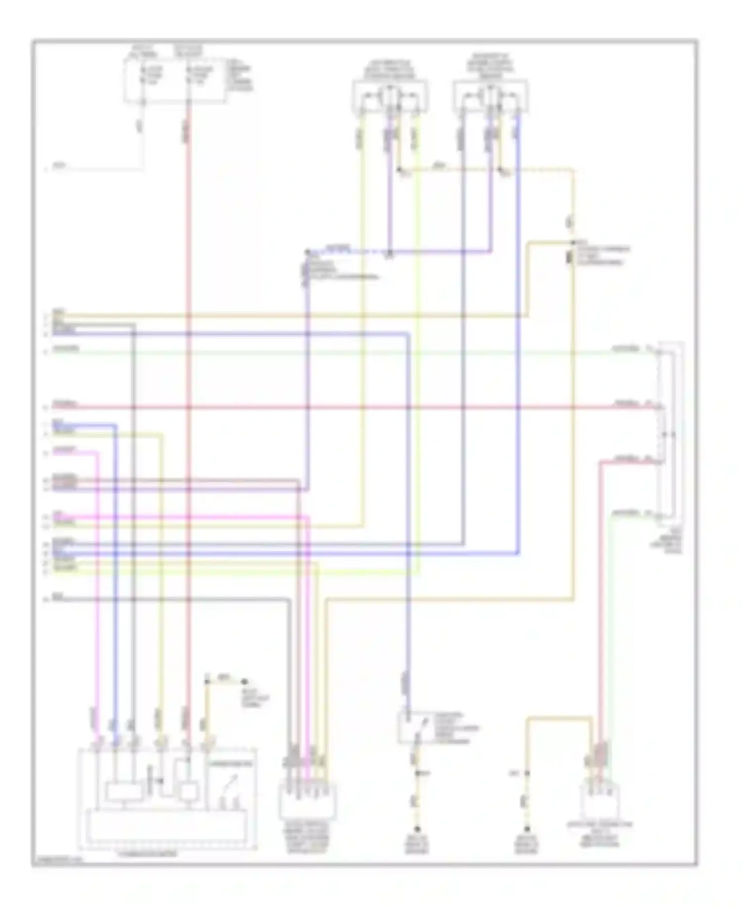 MR2 Toyota W30 (1999-2007): Cruise control circuit (2 of 2)