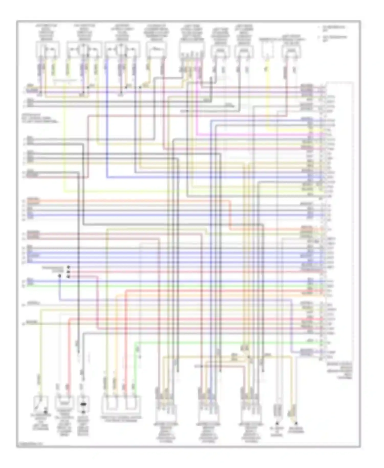 MR2 Toyota W30 (1999-2007): Wiring diagram engine performance 1.8l (3 of 3)