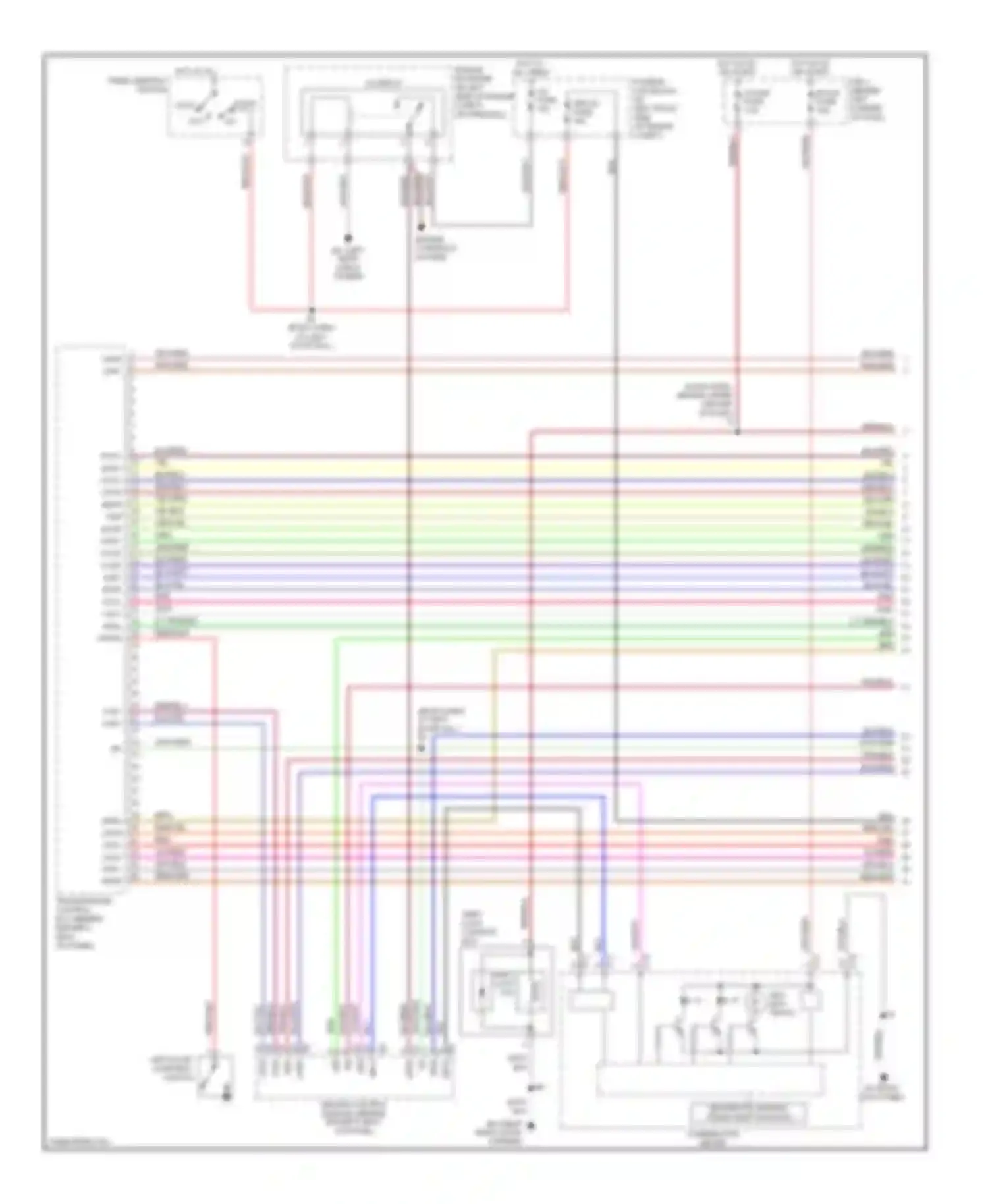 MR2 Toyota W30 (1999-2007): Transmission circuit (1 of 3)