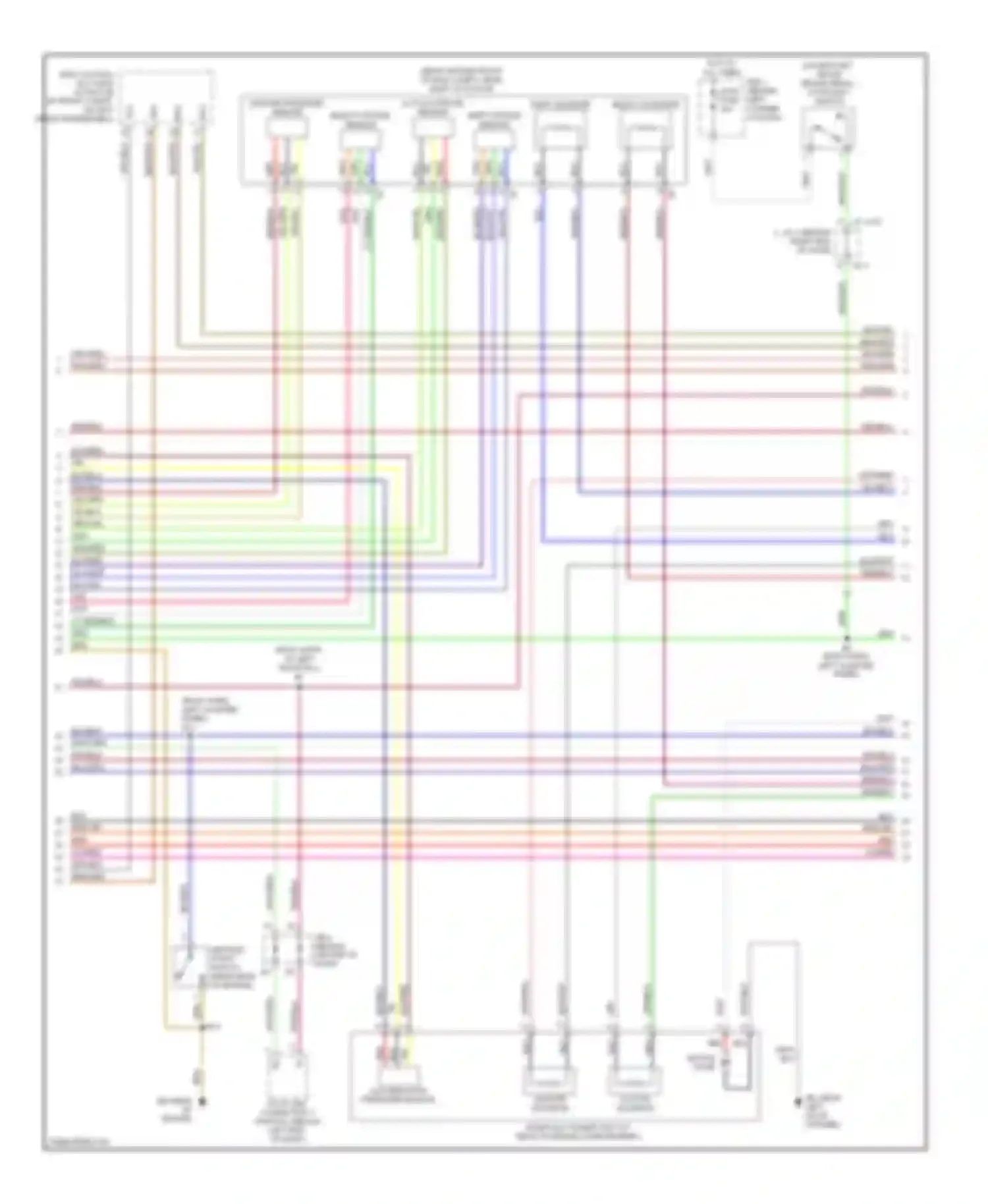 MR2 Toyota W30 (1999-2007): Transmission circuit (2 of 3)