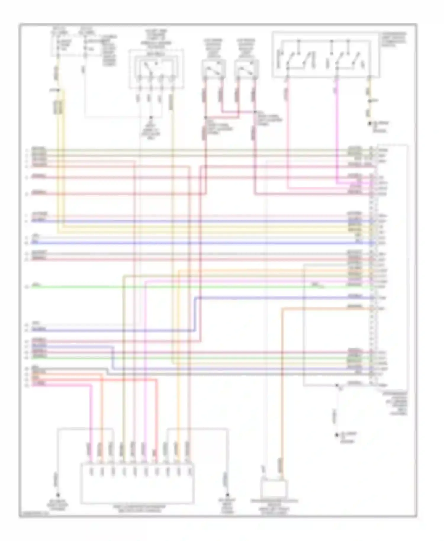 MR2 Toyota W30 (1999-2007): Transmission circuit (3 of 3)