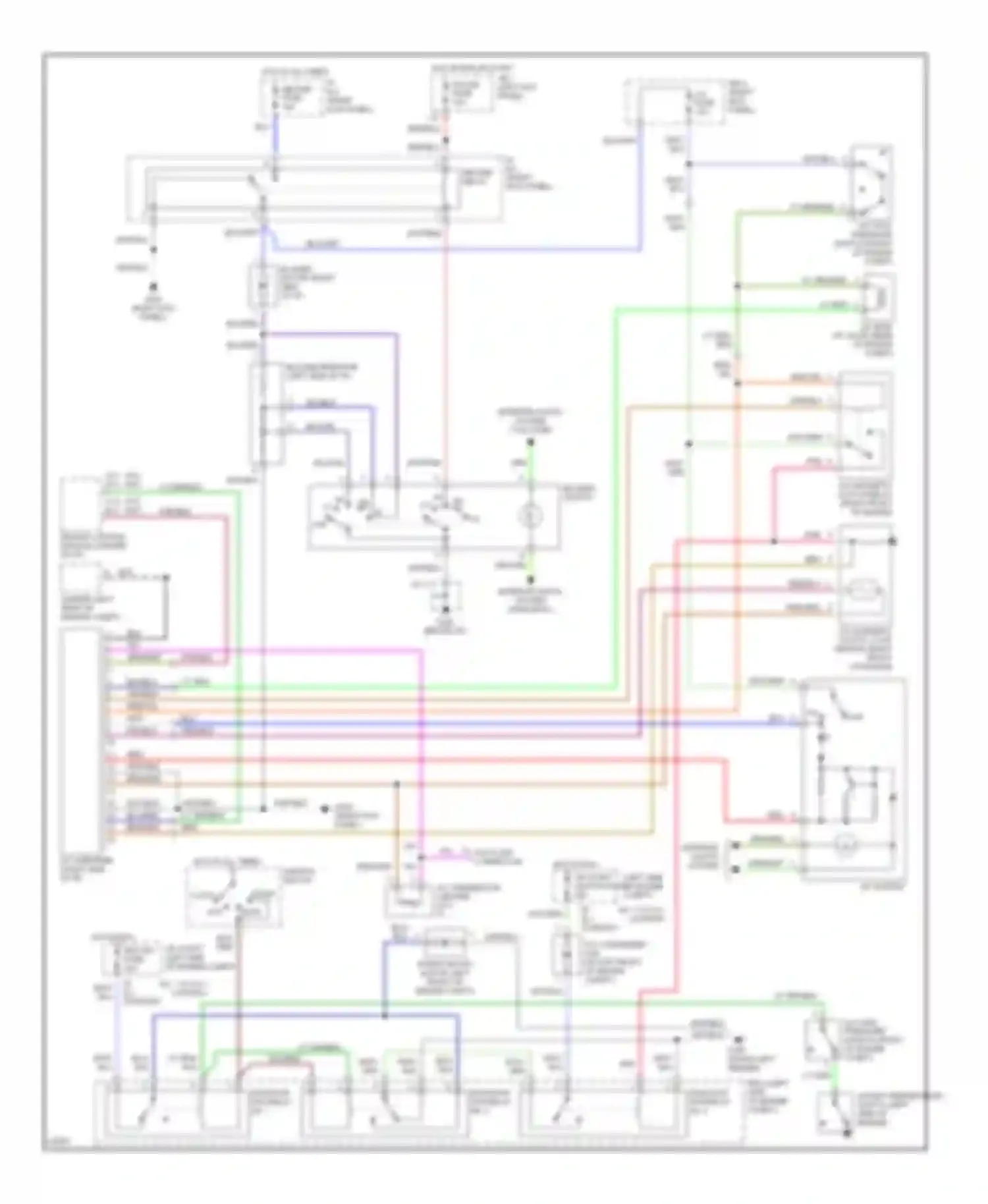 Paseo Toyota L40 (1991-1996): A/c circuit