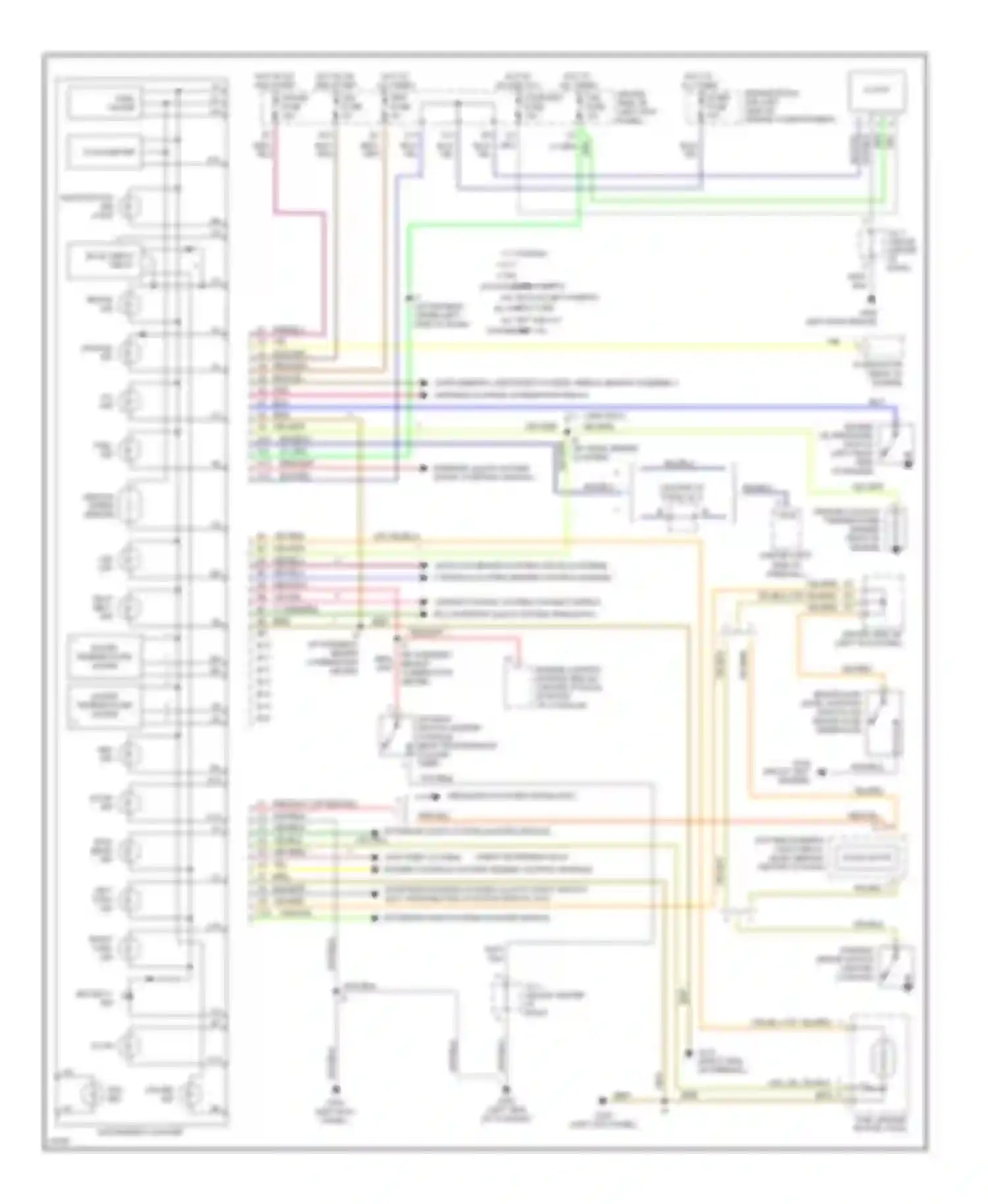 Wiring diagram solid state for Toyota Paseo L50 (1996-1999) (1 of 5)