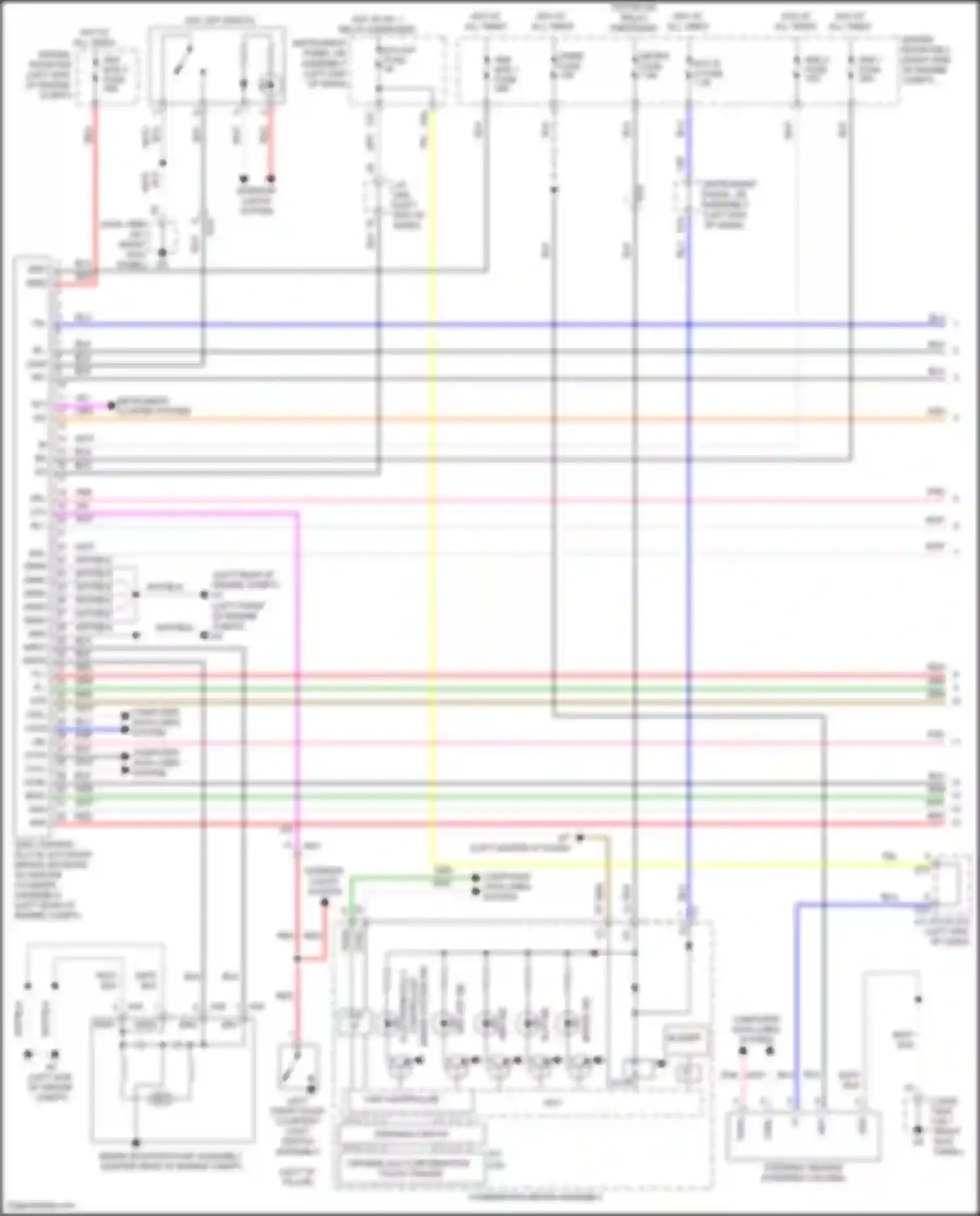 Prius C Toyota I facelift (2014-2020): Anti-lock brakes circuit (1 of 2)