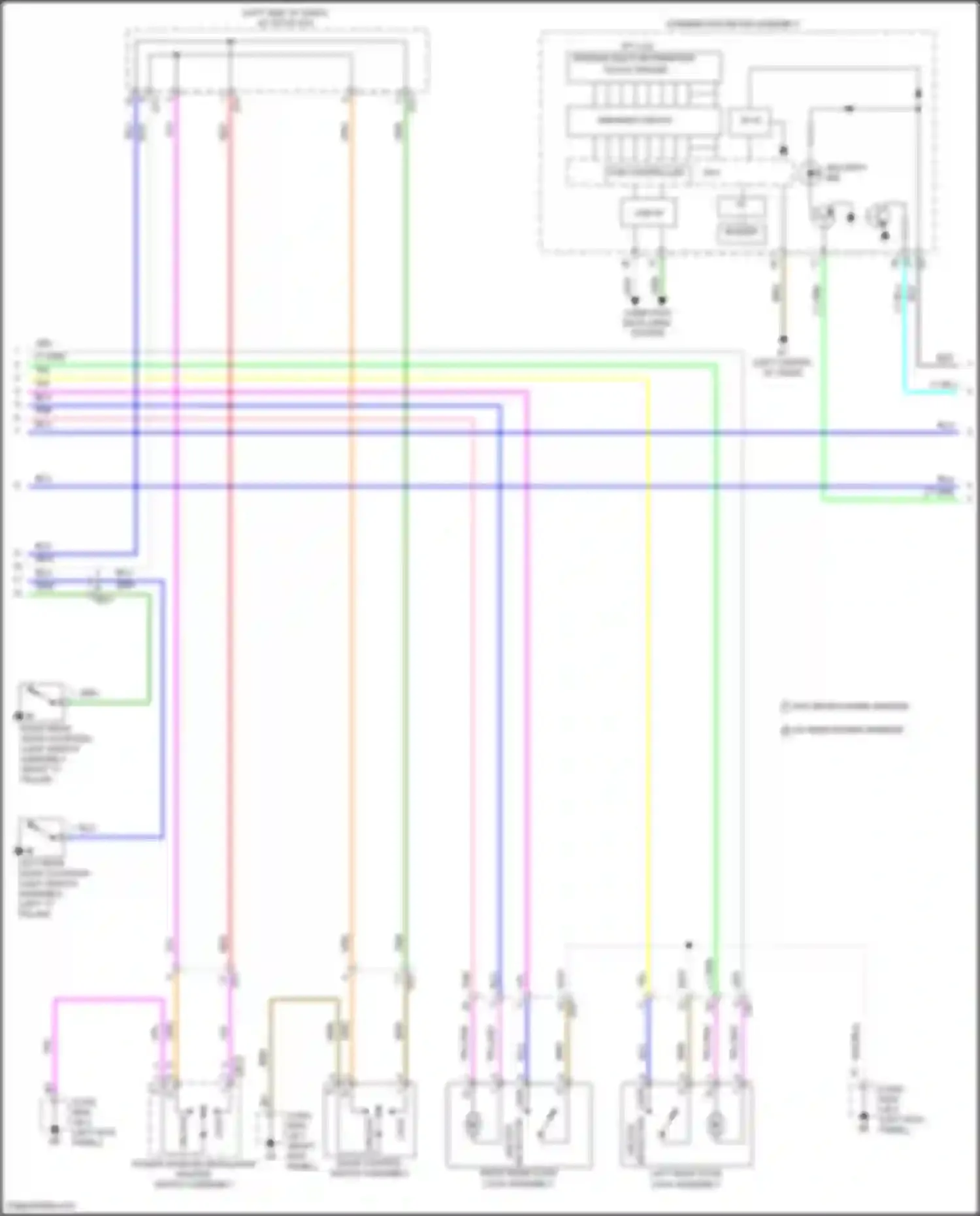 Prius C Toyota I facelift (2014-2020): Forced entry circuit, w/ smart key system (2 of 4)