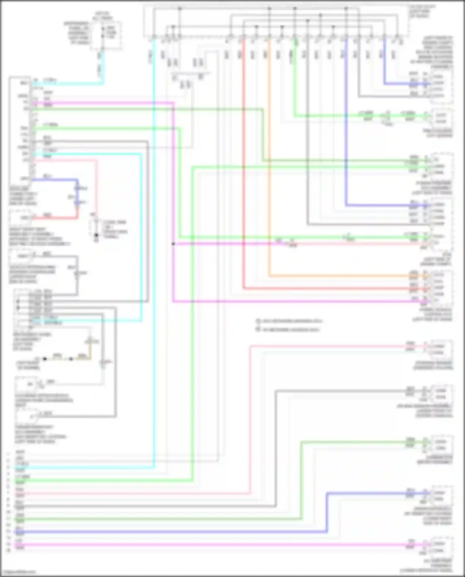 Prius C Toyota I facelift (2014-2020): Computer data lines circuit (2 of 2)