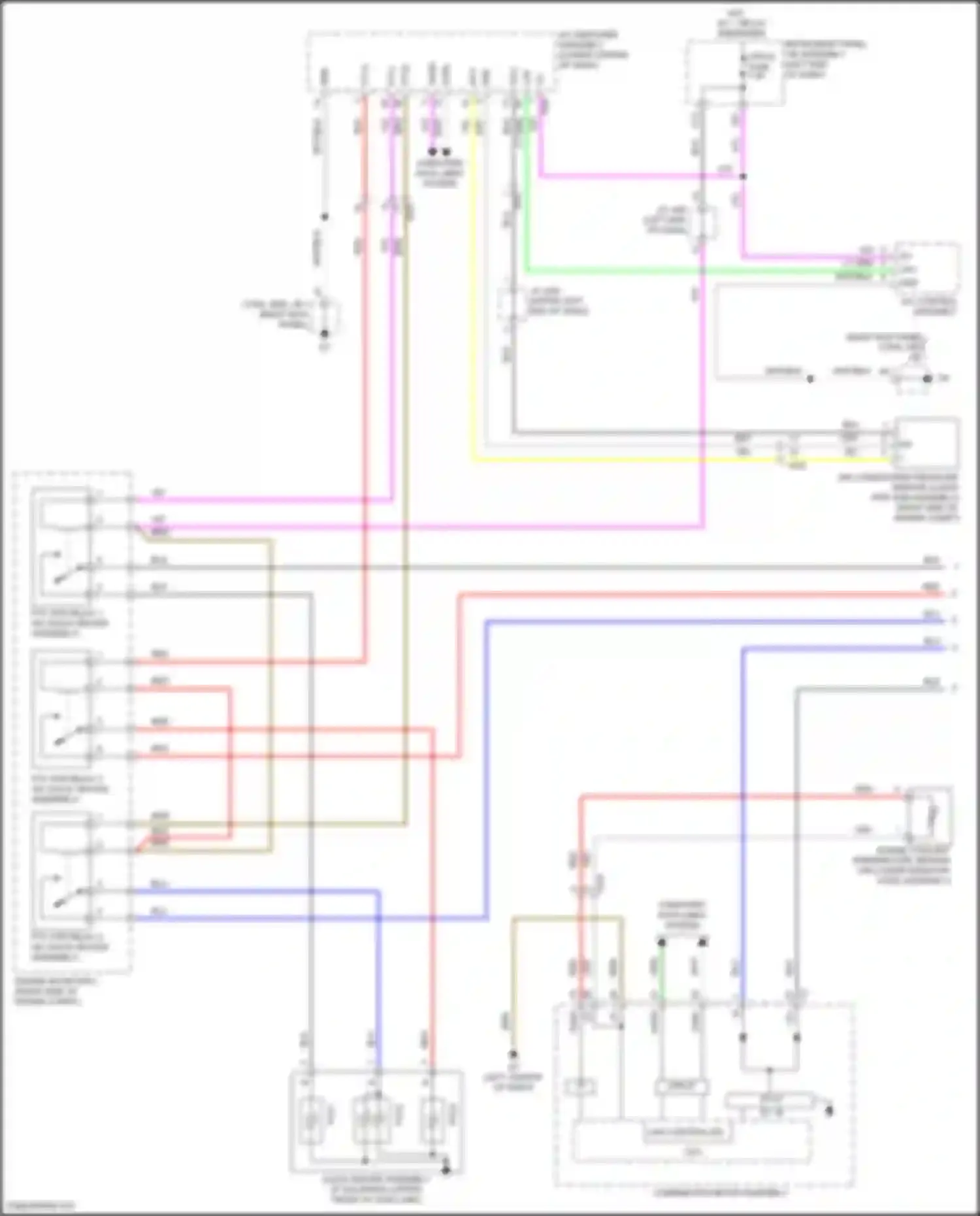 Prius C Toyota I facelift (2014-2020): Cooling fan circuit (1 of 2)