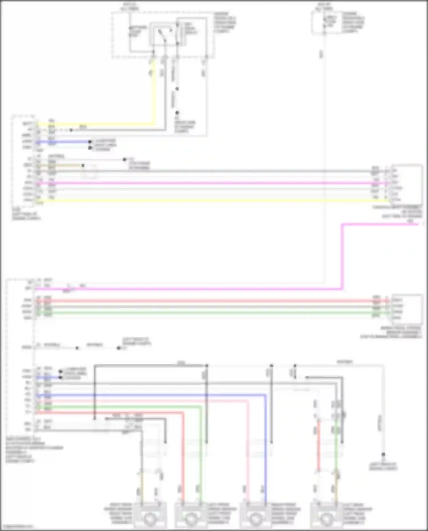 Prius C Toyota I facelift (2014-2020): Cruise control circuit (1 of 2)