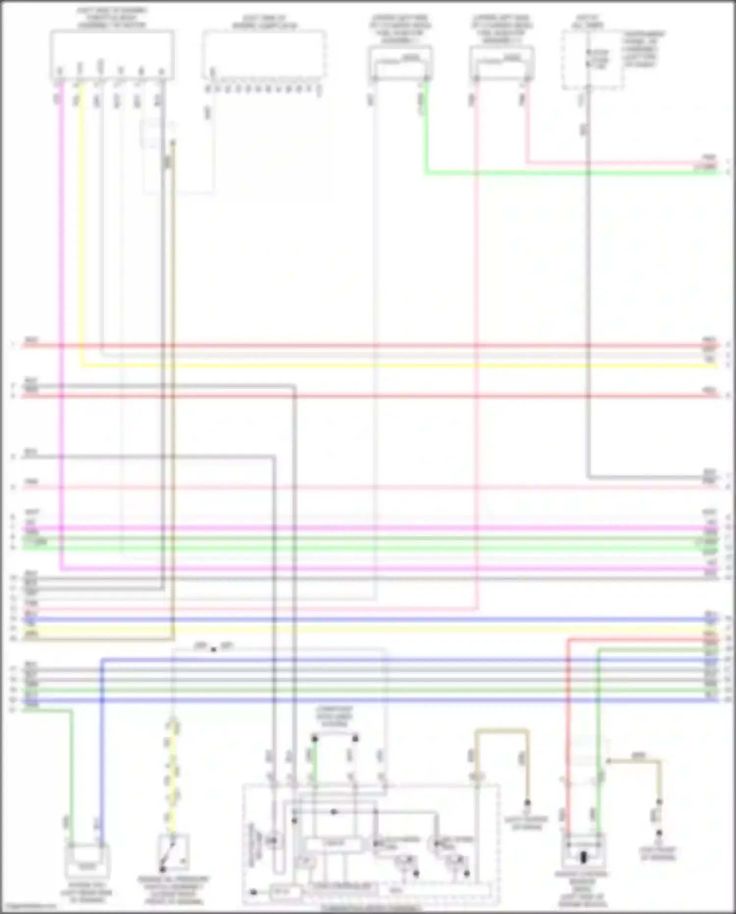 Prius C Toyota I facelift (2014-2020): Wiring diagram engine performance 1.5l hybrid, engine controls circuit (3 of 6)