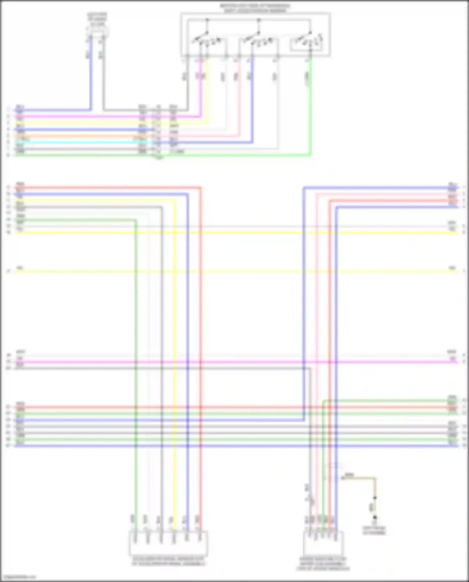 Prius C Toyota I facelift (2014-2020): Wiring diagram engine performance 1.5l hybrid, engine controls circuit (5 of 6)