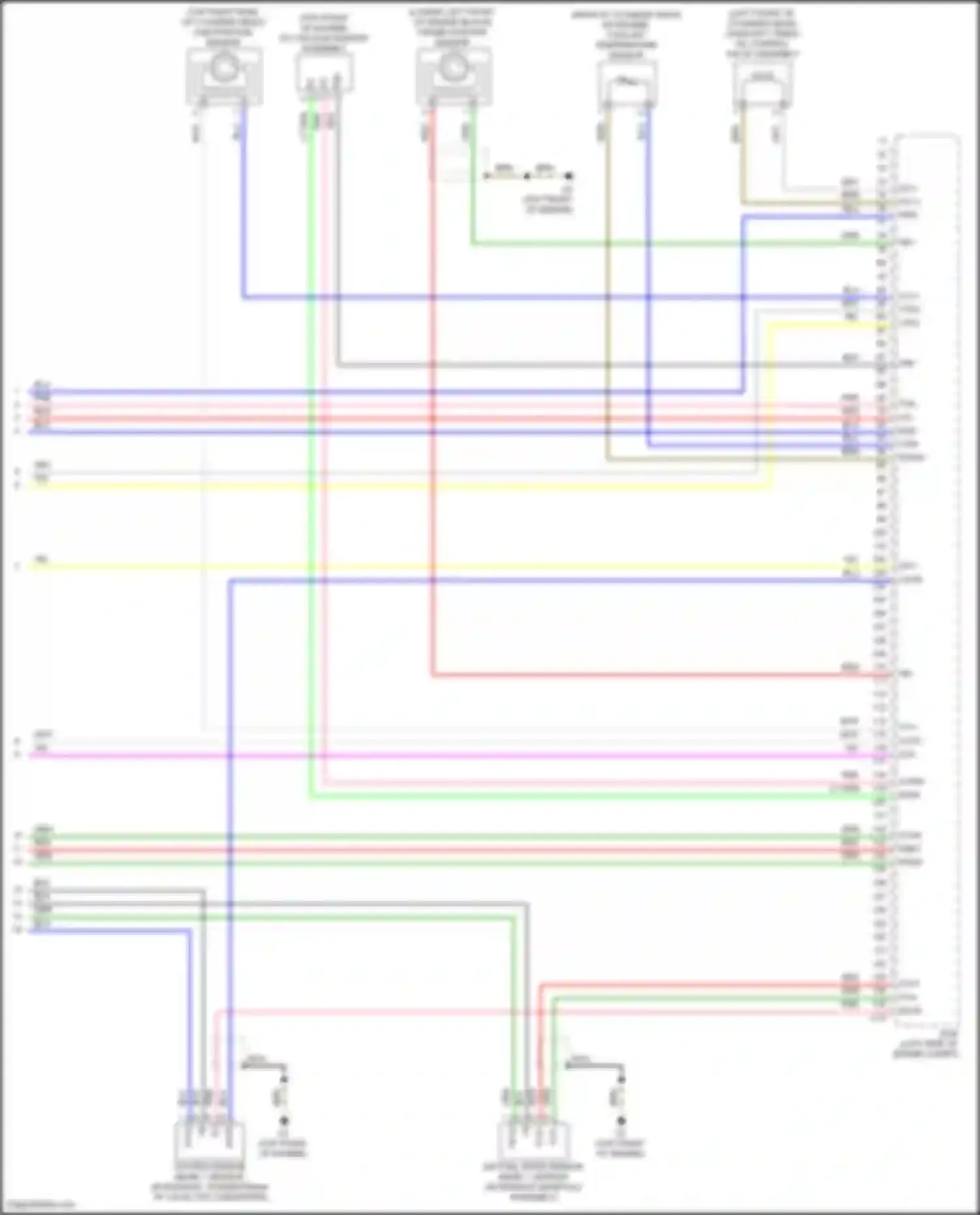 Prius C Toyota I facelift (2014-2020): Wiring diagram engine performance 1.5l hybrid, engine controls circuit (6 of 6)