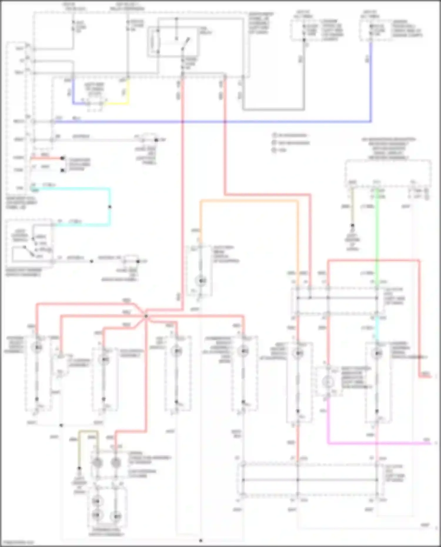 Prius C Toyota I facelift (2014-2020): Instrument illumination circuit (1 of 2)