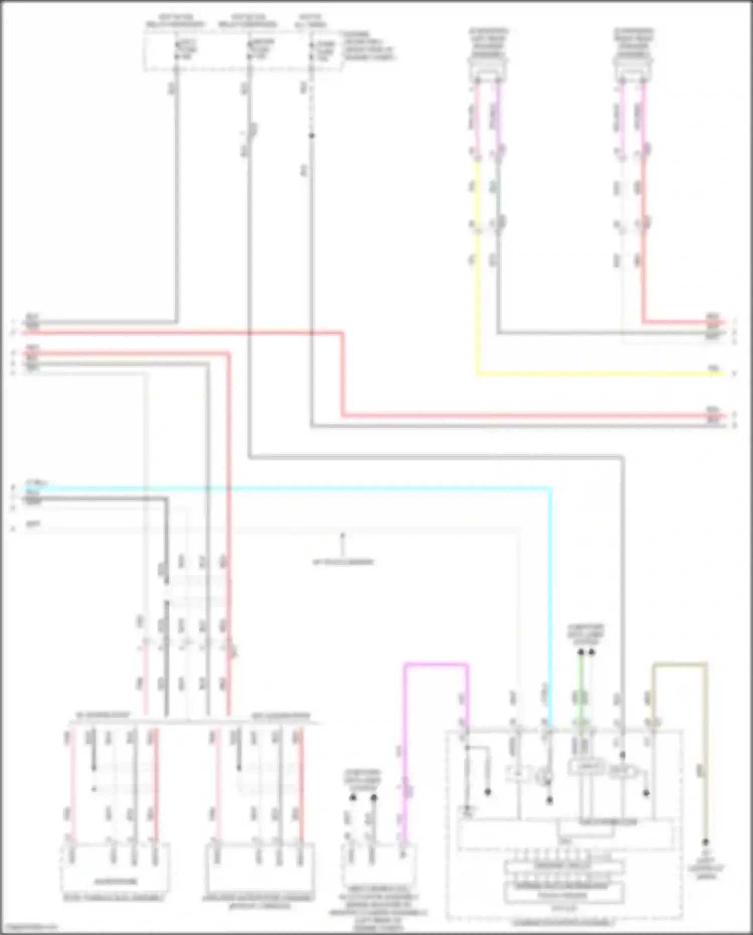Prius C Toyota I facelift (2014-2020): Navigation circuit (2 of 3)
